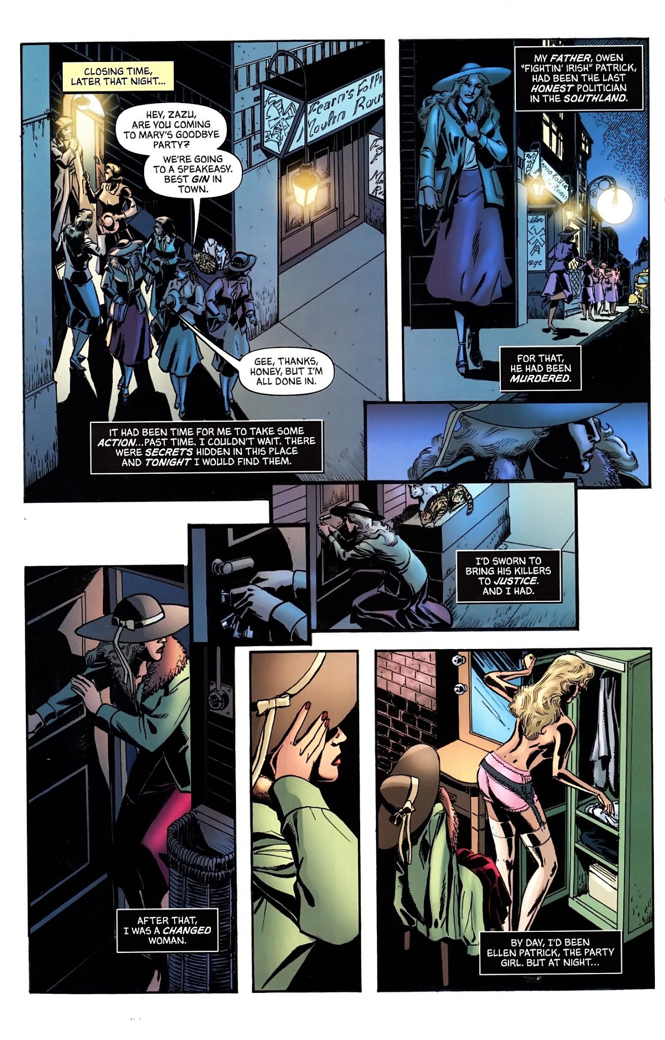 Read online Domino Lady's Threesome comic -  Issue # Full - 19