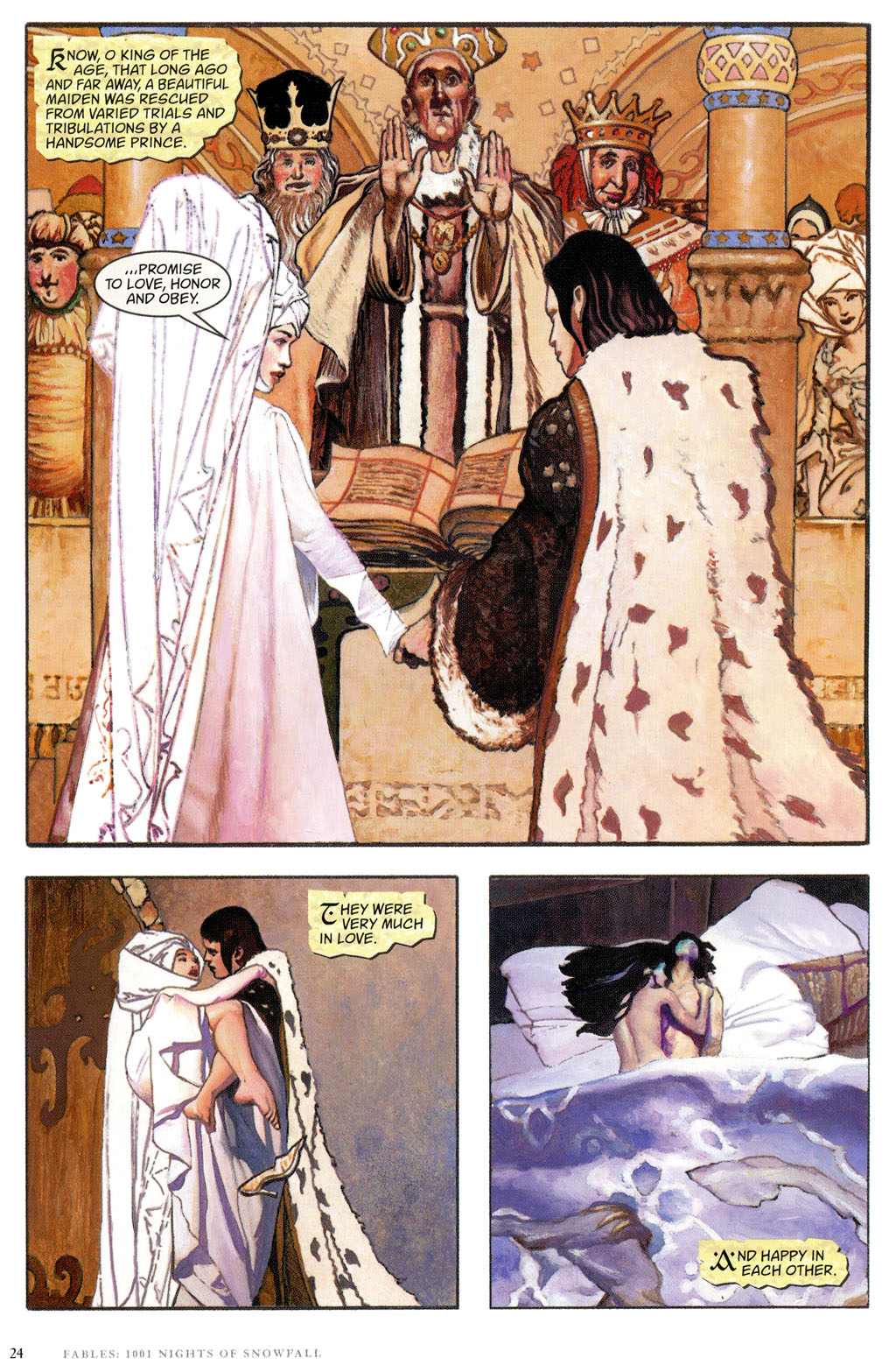 Read online Fables: 1001 Nights of Snowfall comic -  Issue # Full - 24