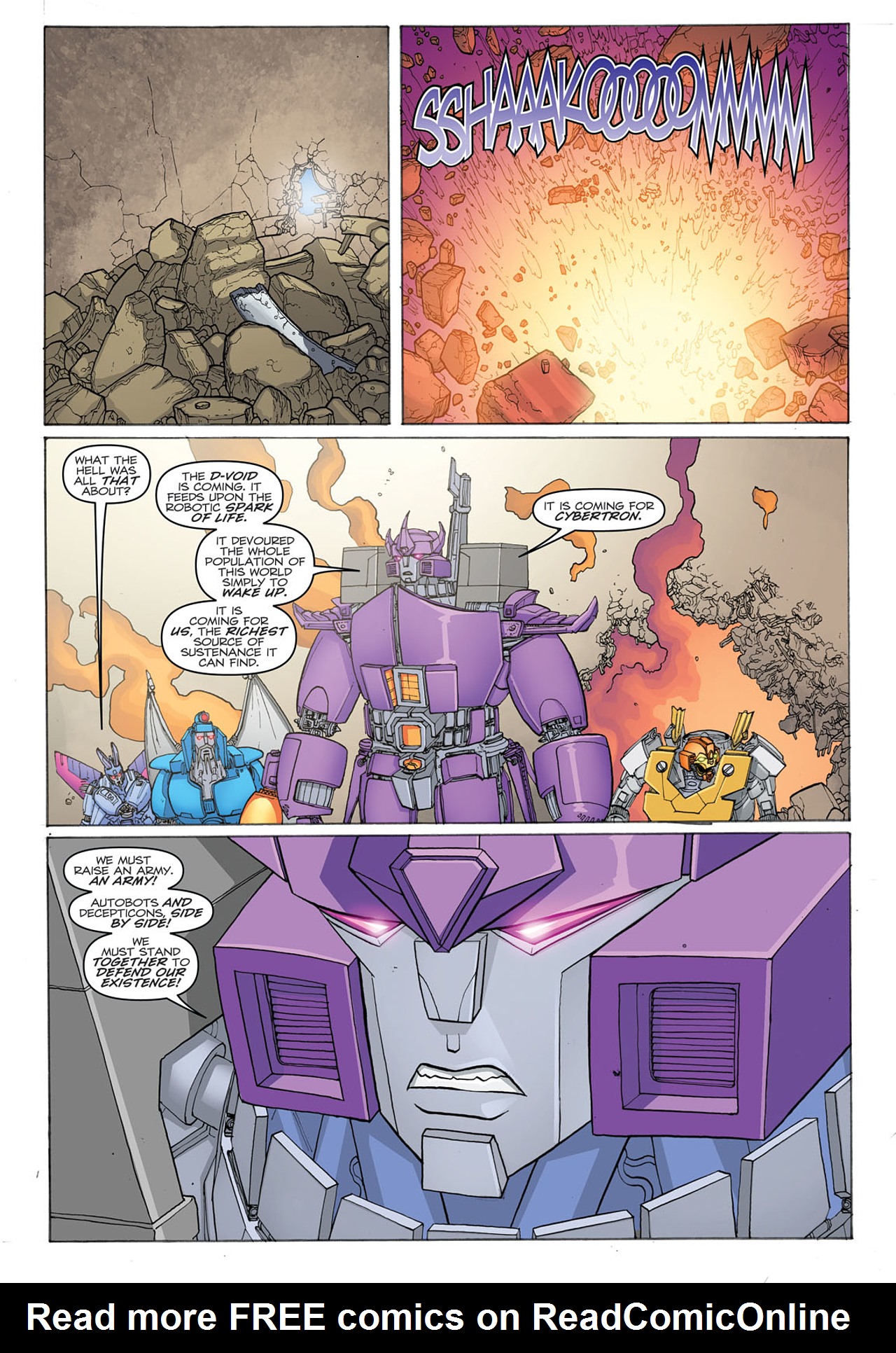 Read online Transformers: Heart of Darkness comic -  Issue #2 - 23