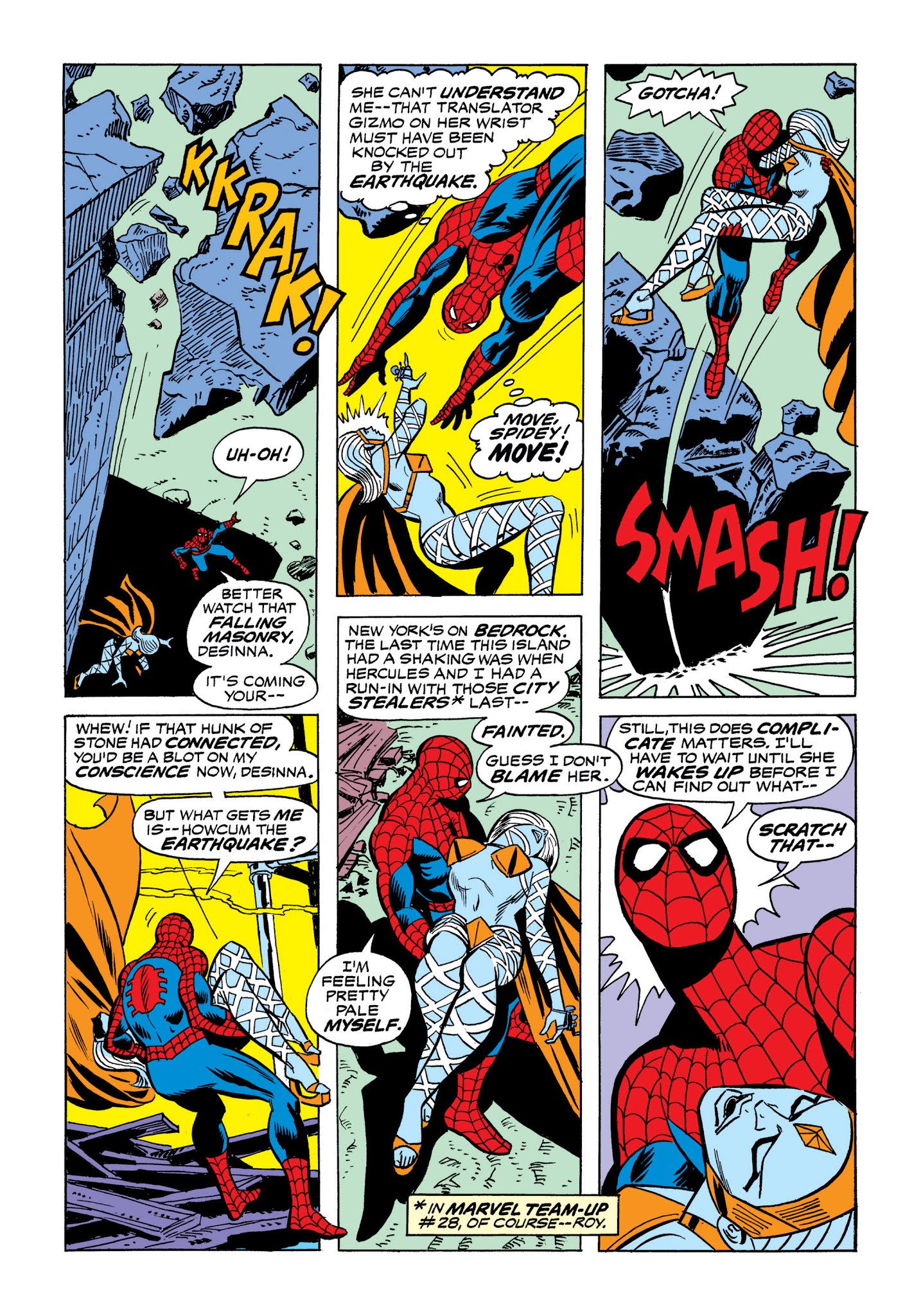 Read online Marvel Masterworks: Marvel Team-Up comic -  Issue # TPB 3 (Part 2) - 96