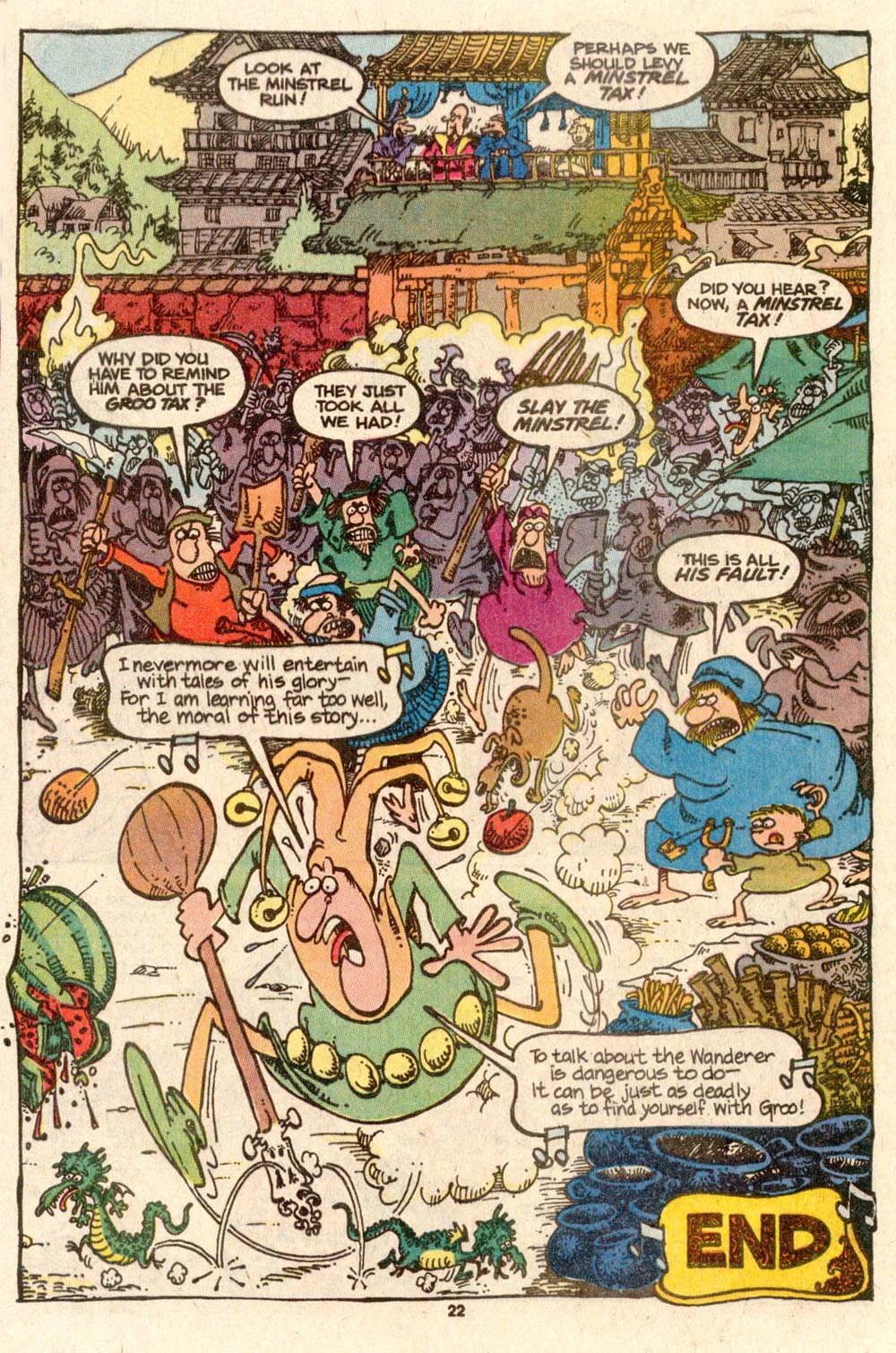 Read online Sergio Aragonés Groo the Wanderer comic -  Issue #56 - 22