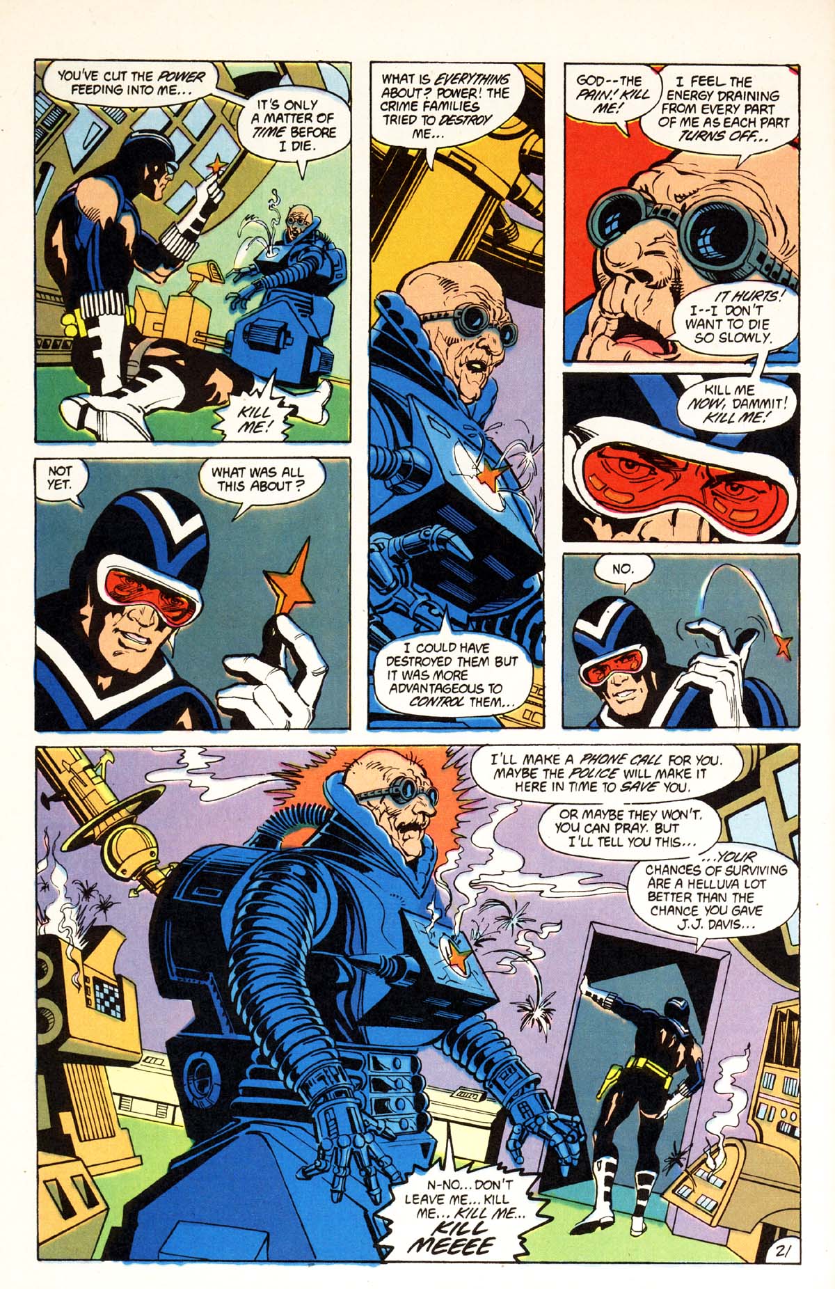 Read online Vigilante (1983) comic -  Issue #11 - 23