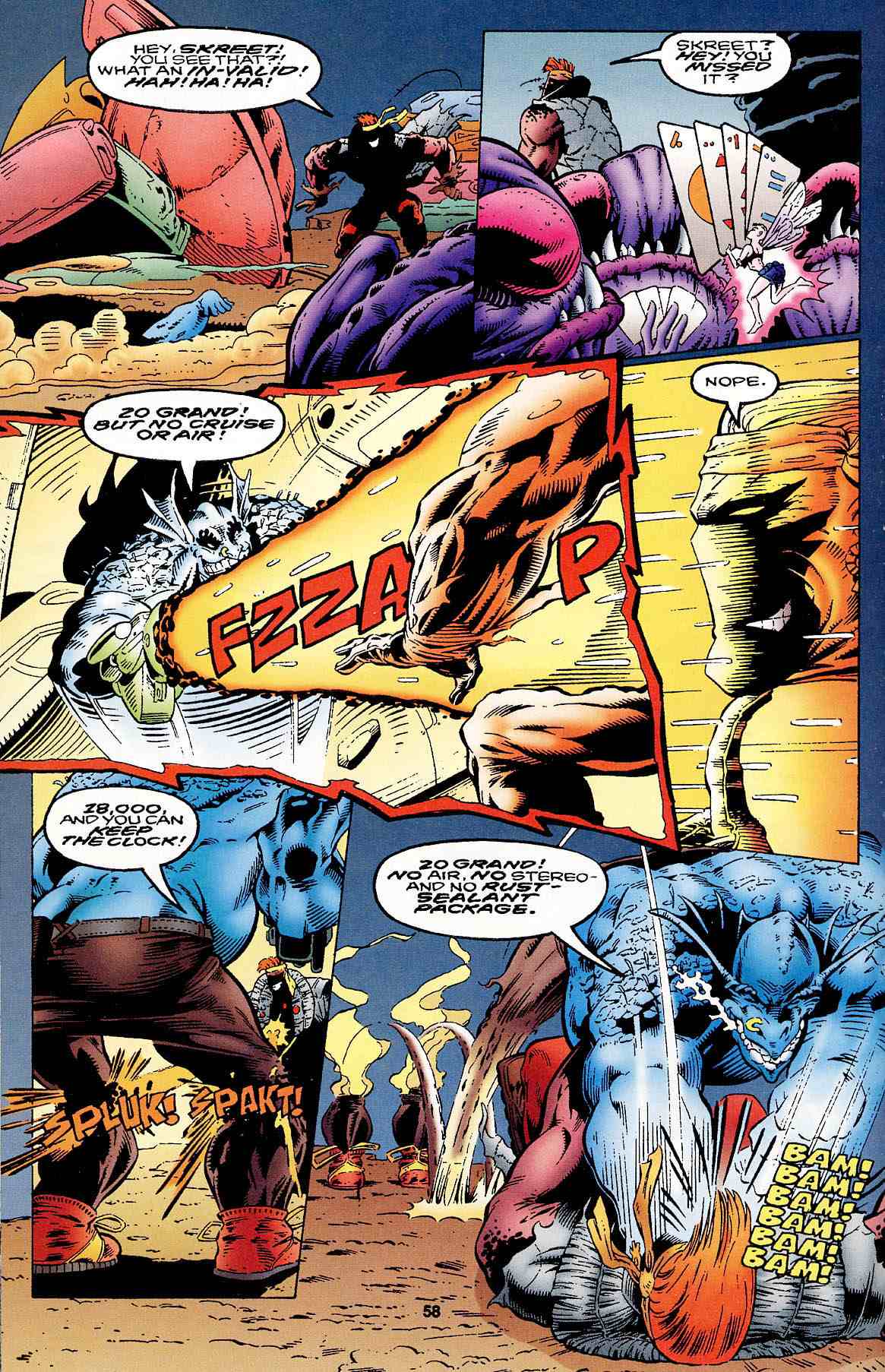 Read online Cosmic Powers Unlimited comic -  Issue #3 - 44