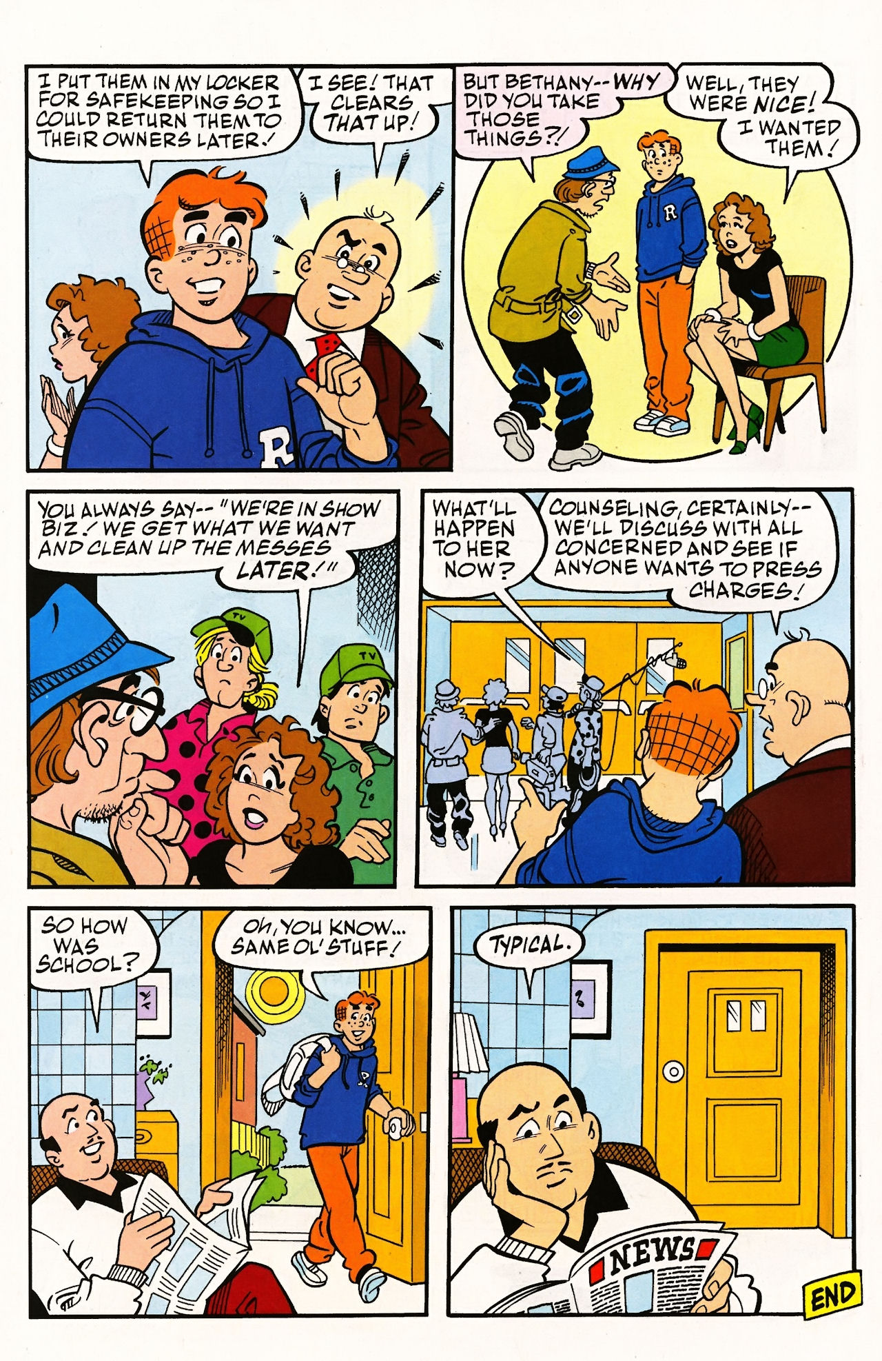 Read online Archie (1960) comic -  Issue #597 - 32
