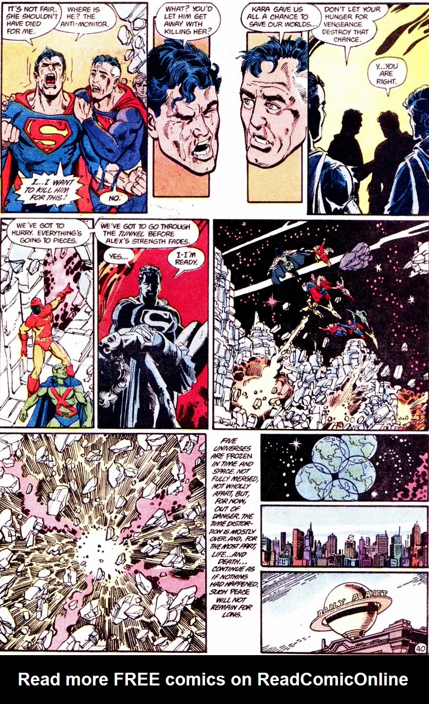 Read online Crisis on Infinite Earths (1985) comic -  Issue #7 - 40