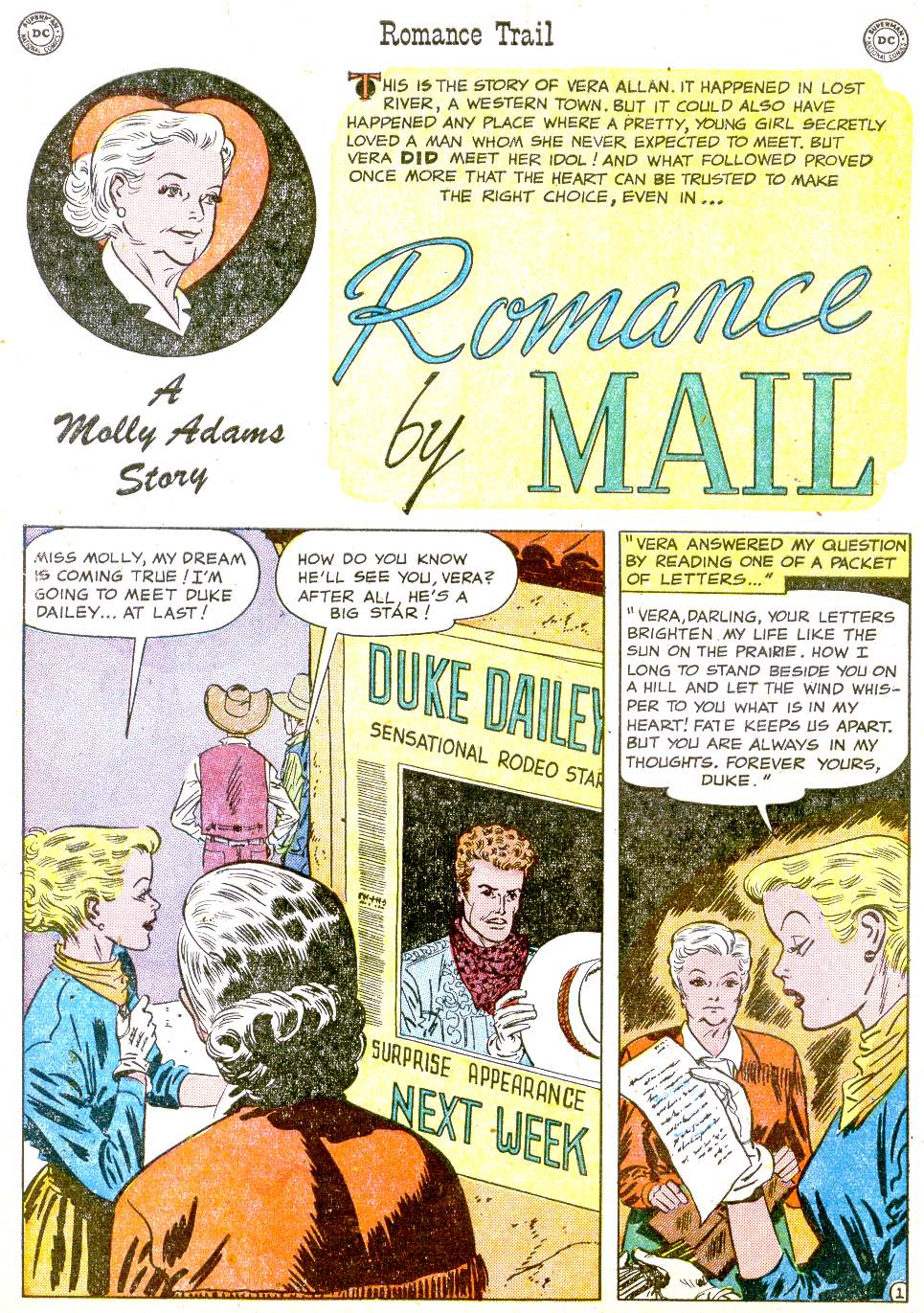 Read online Romance Trail comic -  Issue #5 - 4