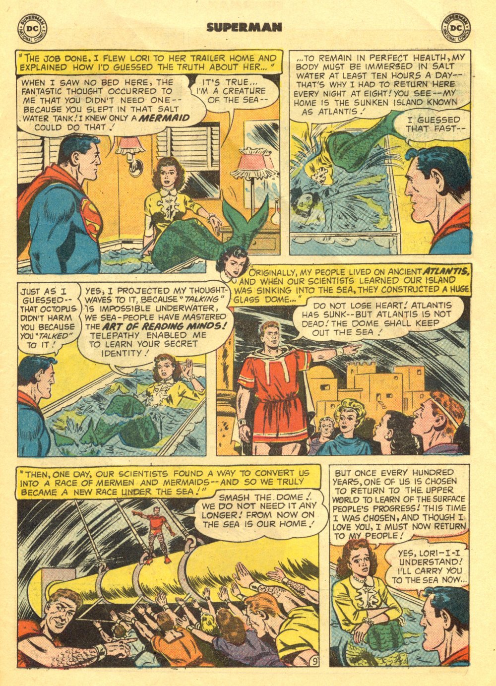 Read online Superman (1939) comic -  Issue #129 - 31