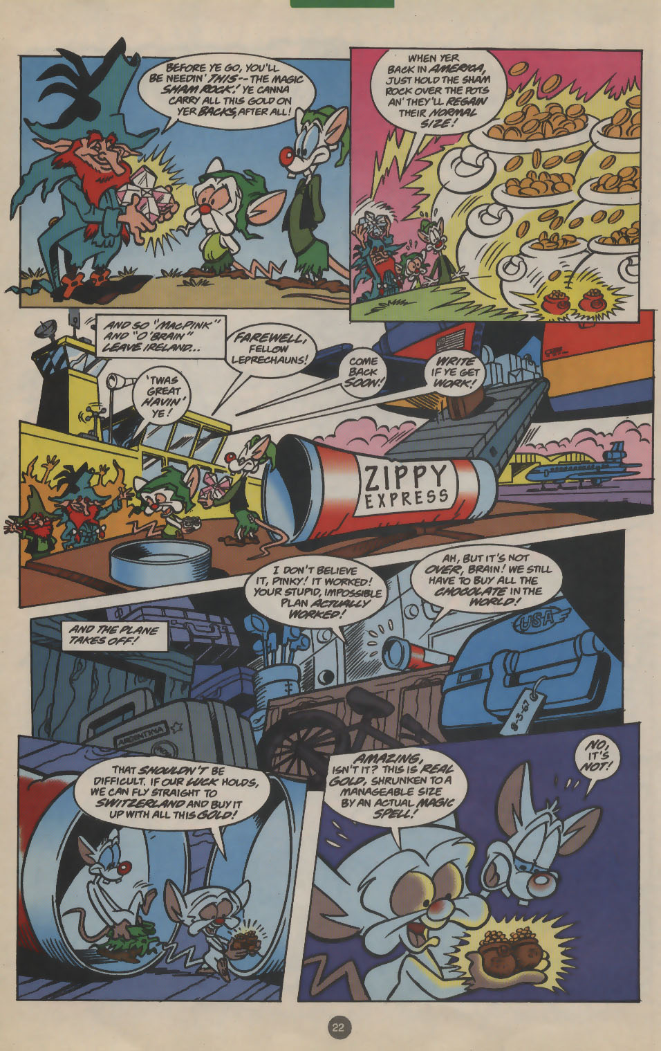 Read online Pinky and The Brain comic -  Issue #4 - 17