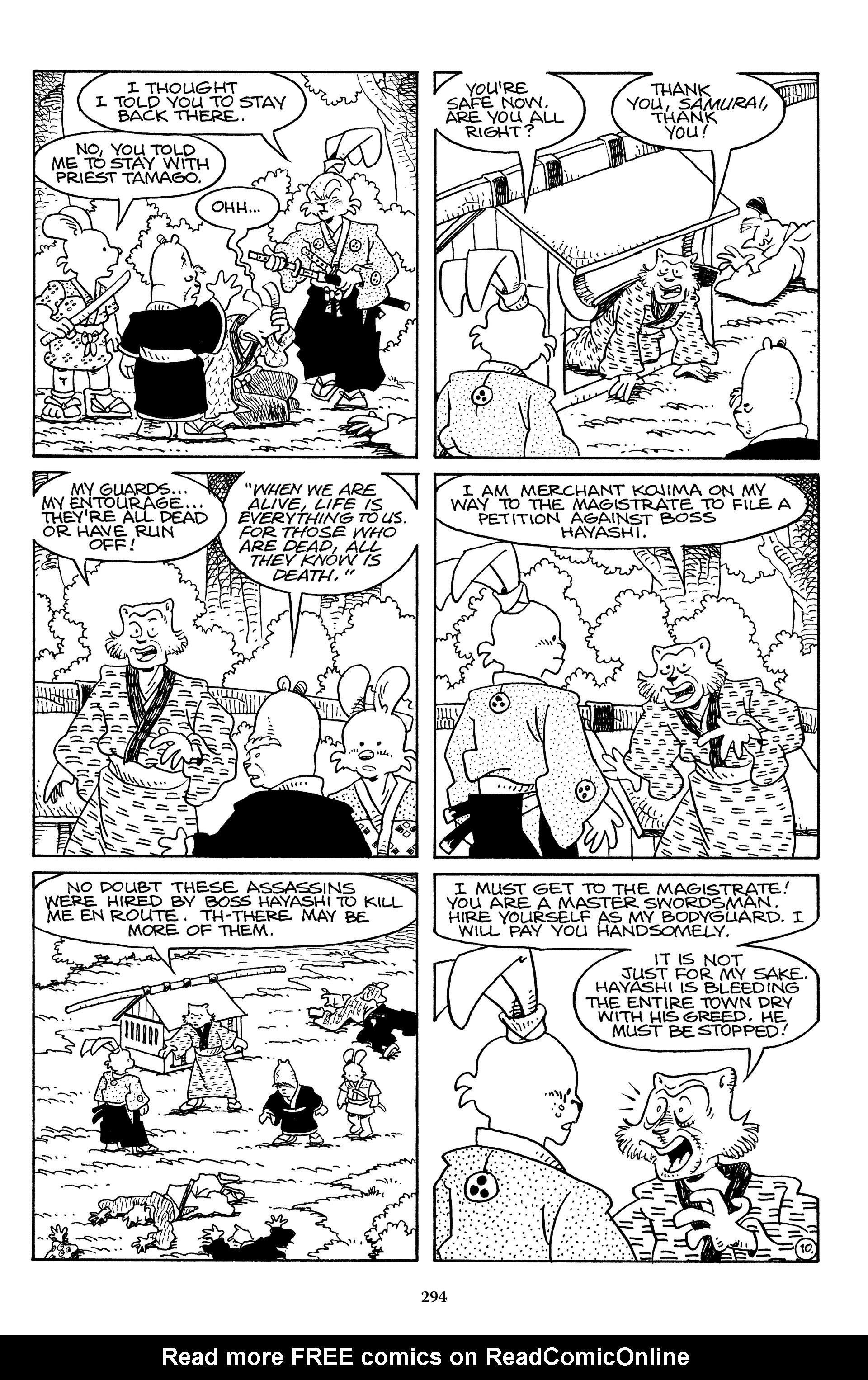 Read online The Usagi Yojimbo Saga (2021) comic -  Issue # TPB 4 (Part 3) - 90