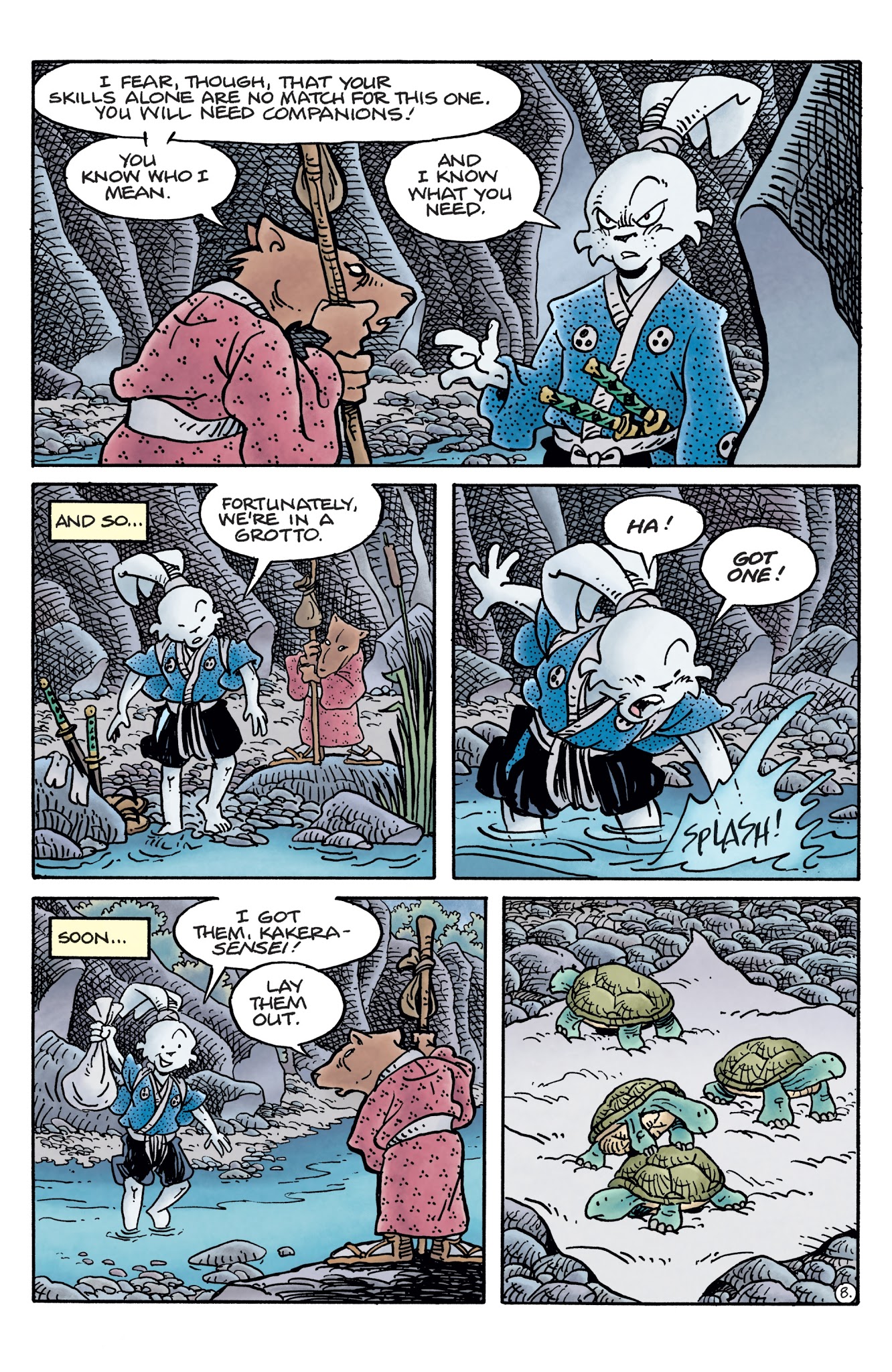 Read online Teenage Mutant Ninja Turtles/Usagi Yojimbo comic -  Issue # Full - 10