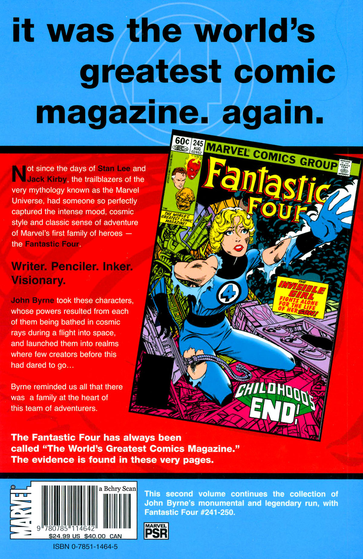 Read online Fantastic Four Visionaries: John Byrne comic -  Issue # TPB 2 - 247