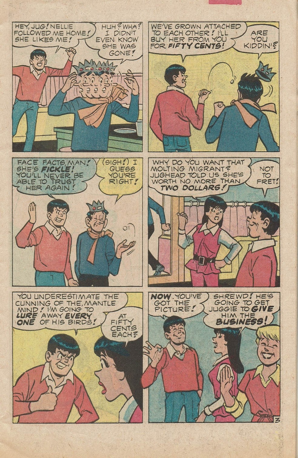 Read online Jughead (1965) comic -  Issue #346 - 5