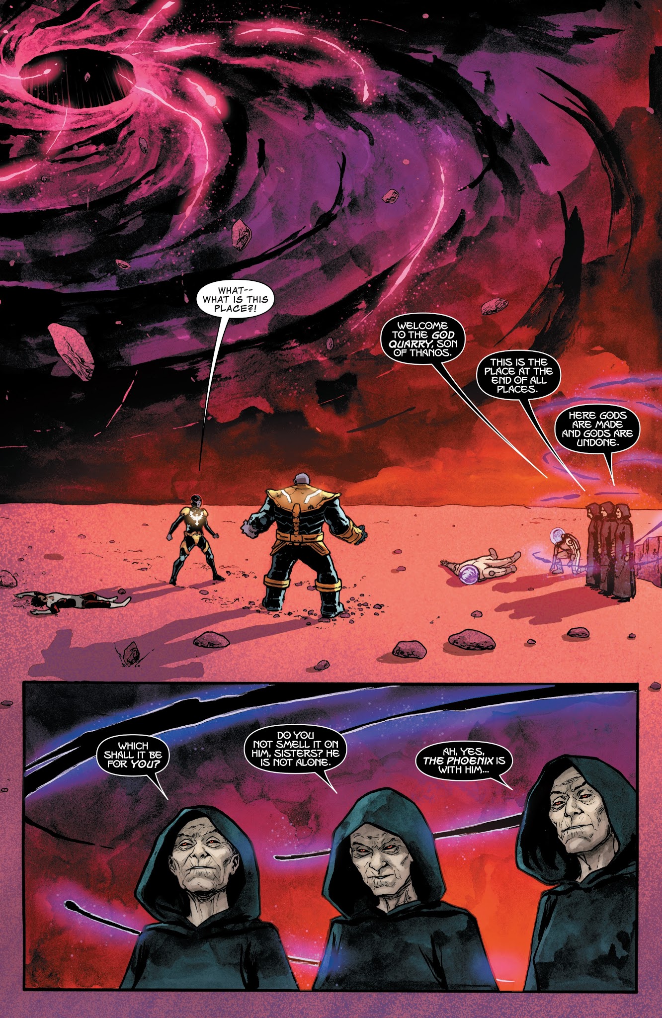 Read online Thanos (2016) comic -  Issue #12 - 3