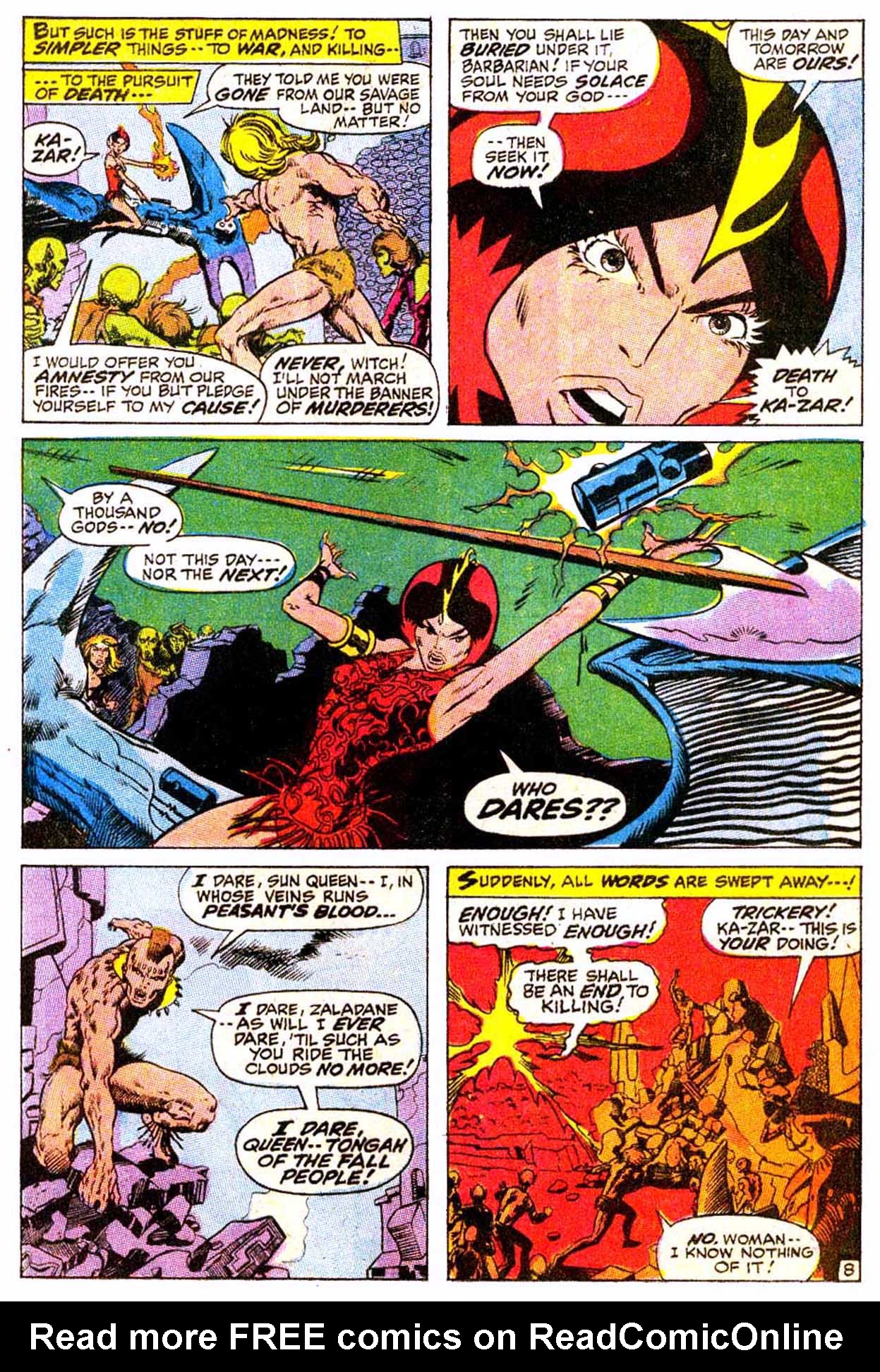 Read online Astonishing Tales (1970) comic -  Issue #4 - 19