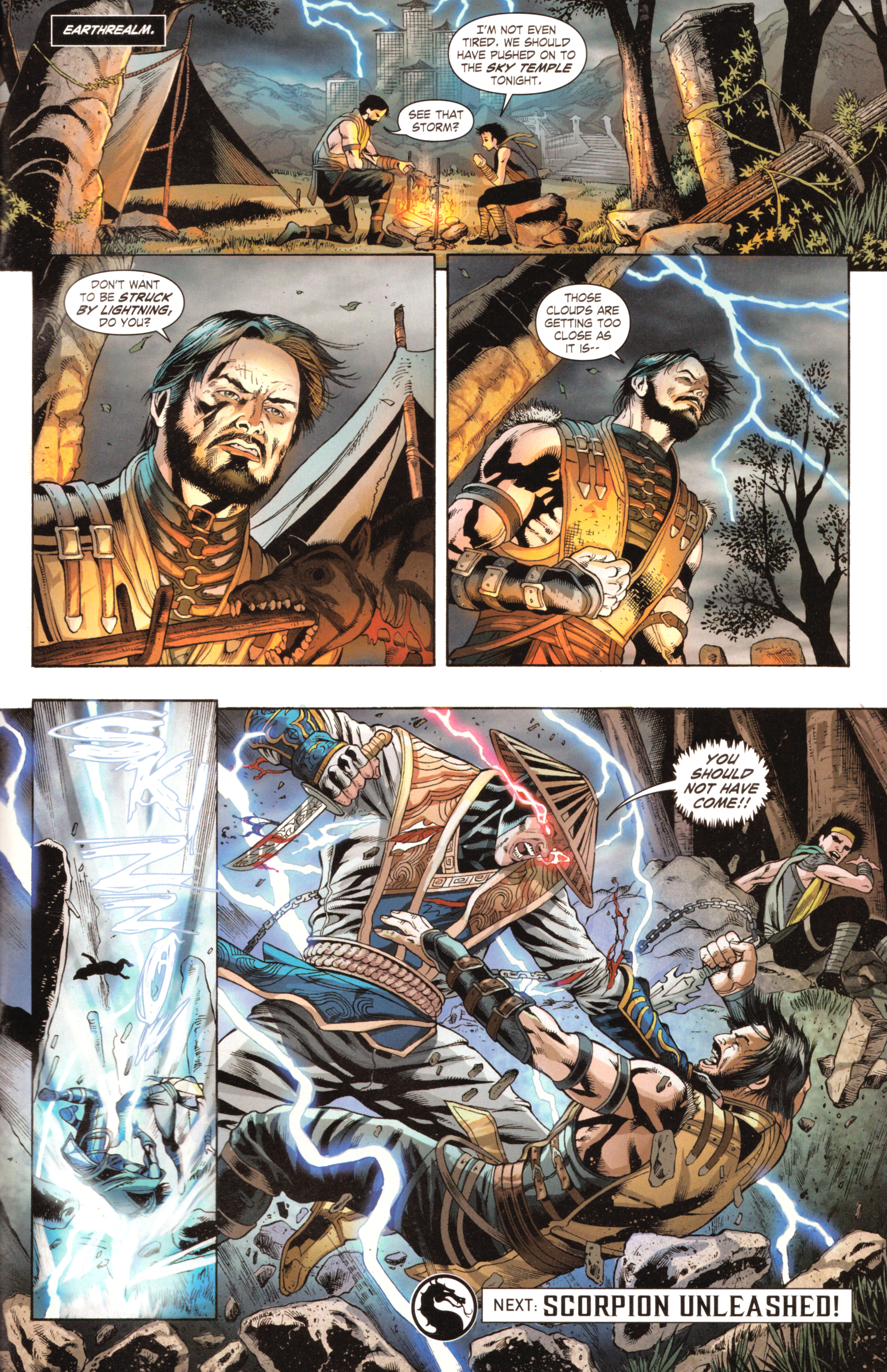 Read online Mortal Kombat X [II] comic -  Issue #3 - 37