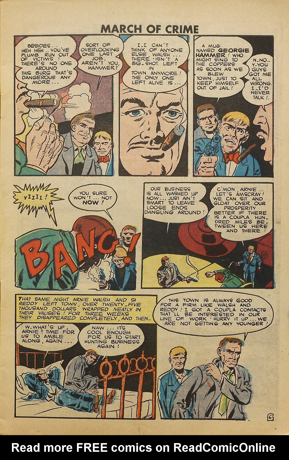 Read online March of Crime comic -  Issue #1 - 7