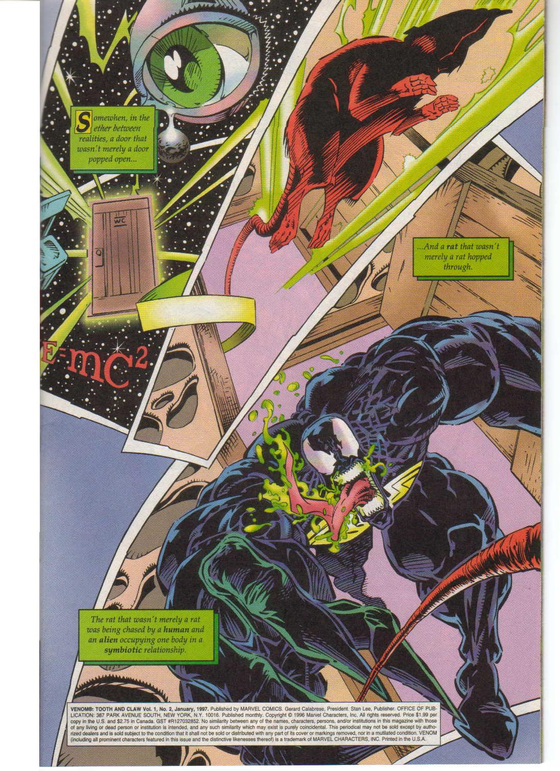 Read online Venom vs Wolverine - Tooth and Claw comic -  Issue #2 - 2