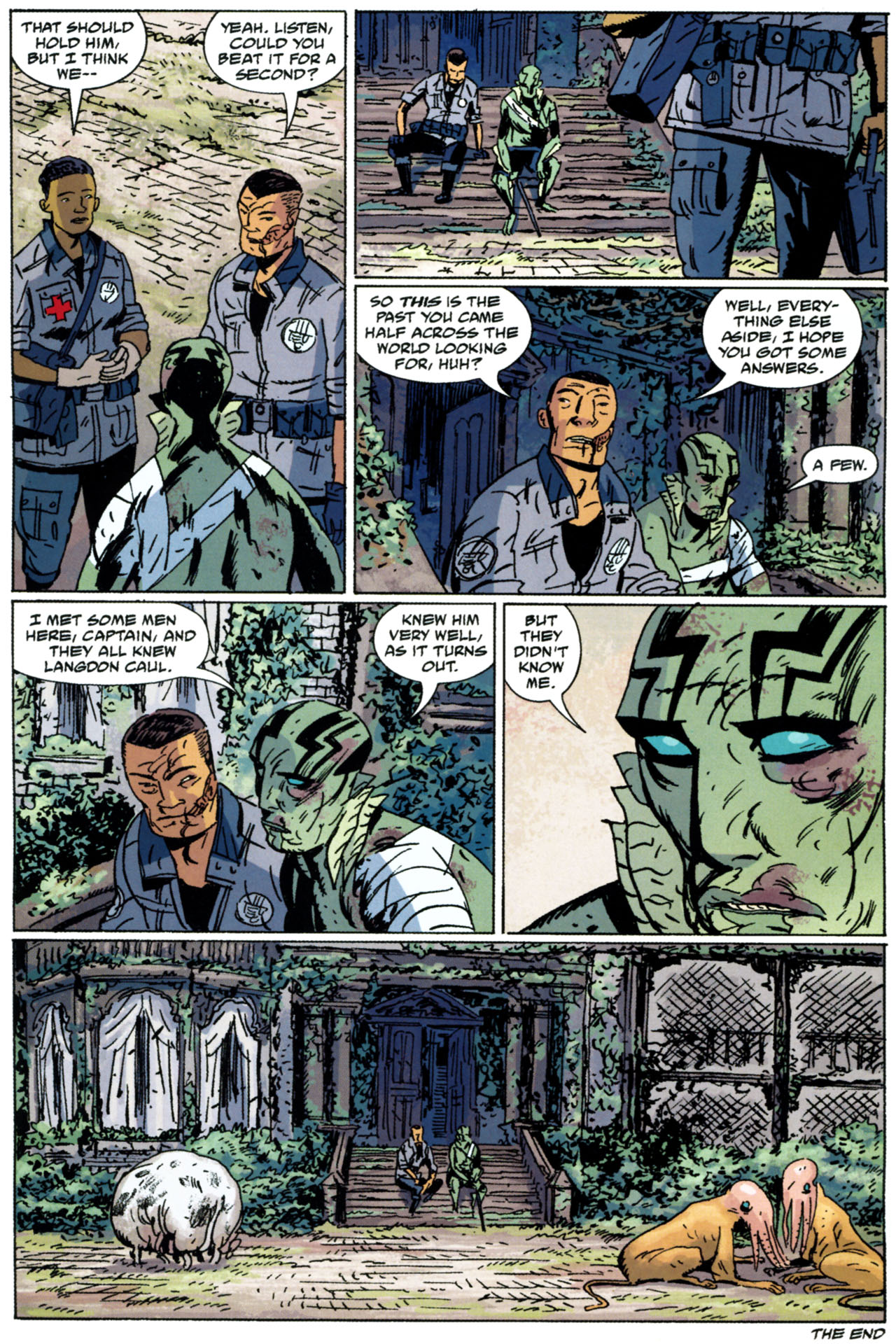 Read online B.P.R.D.: Garden of Souls comic -  Issue #5 - 28