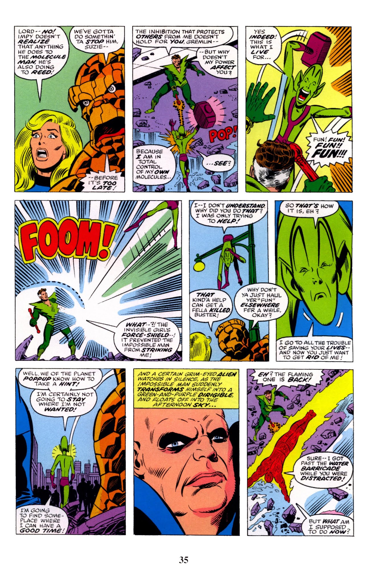 Read online Fantastic Four Visionaries: George Perez comic -  Issue # TPB 2 (Part 1) - 35
