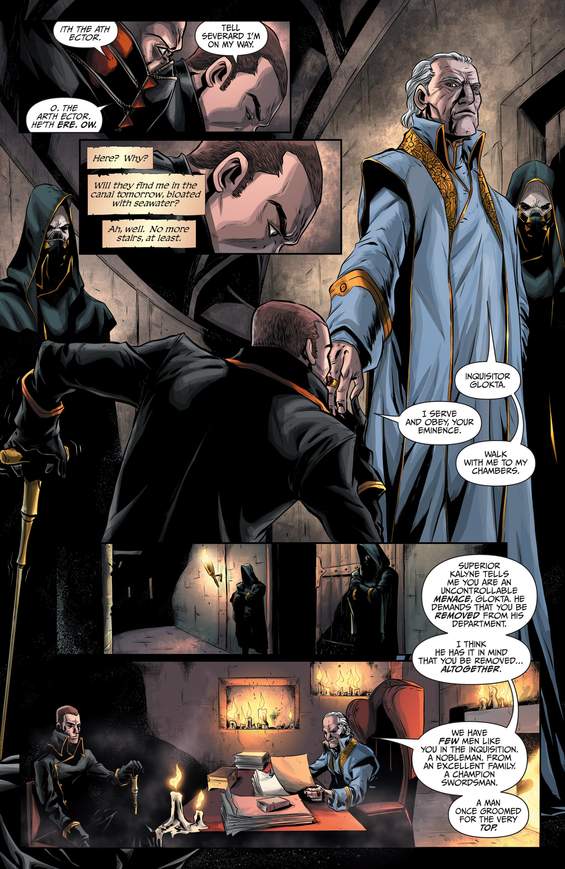 Read online The First Law: The Blade Itself comic -  Issue #1 - 20