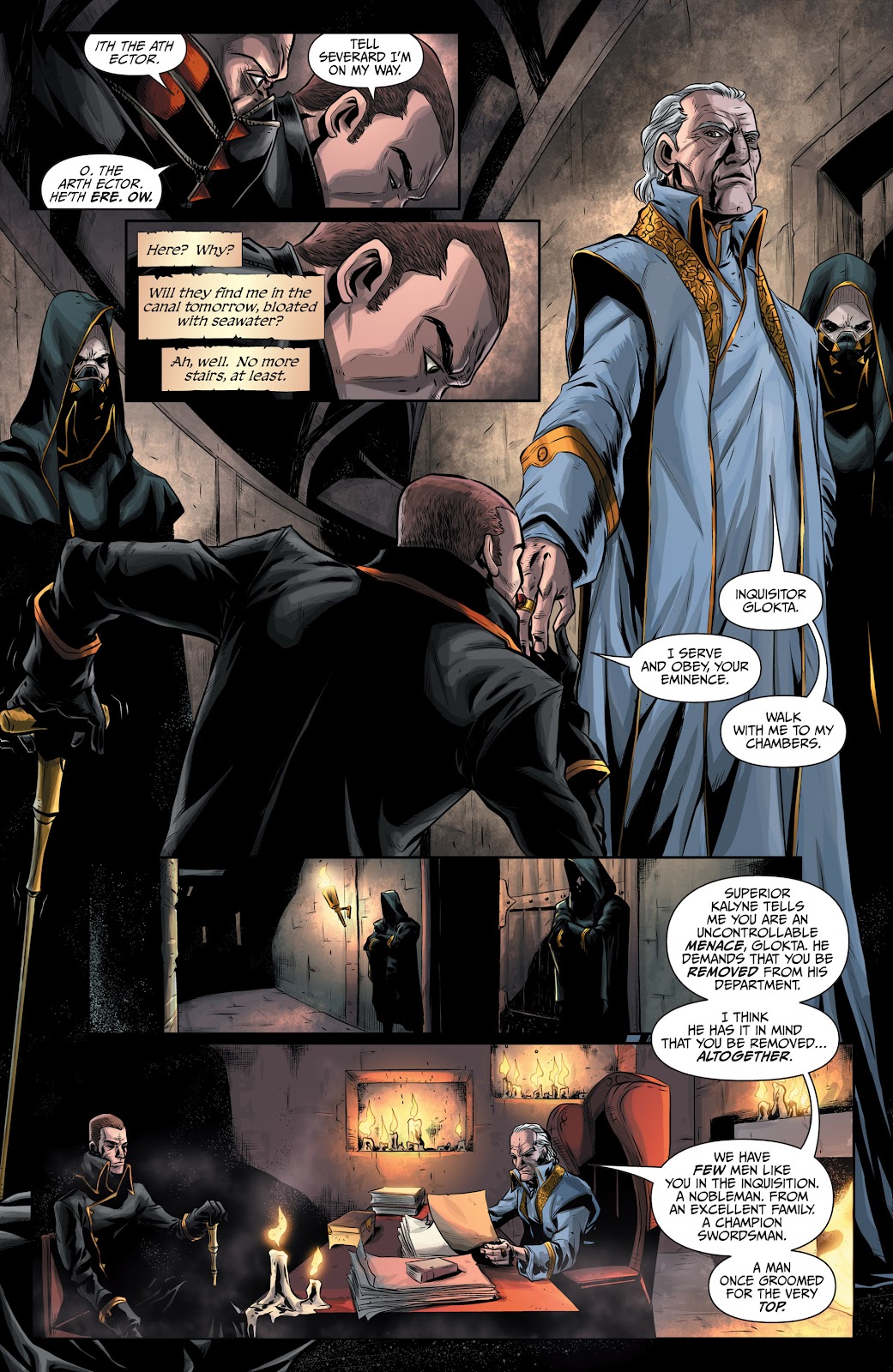 The First Law: The Blade Itself issue 1 - Page 20