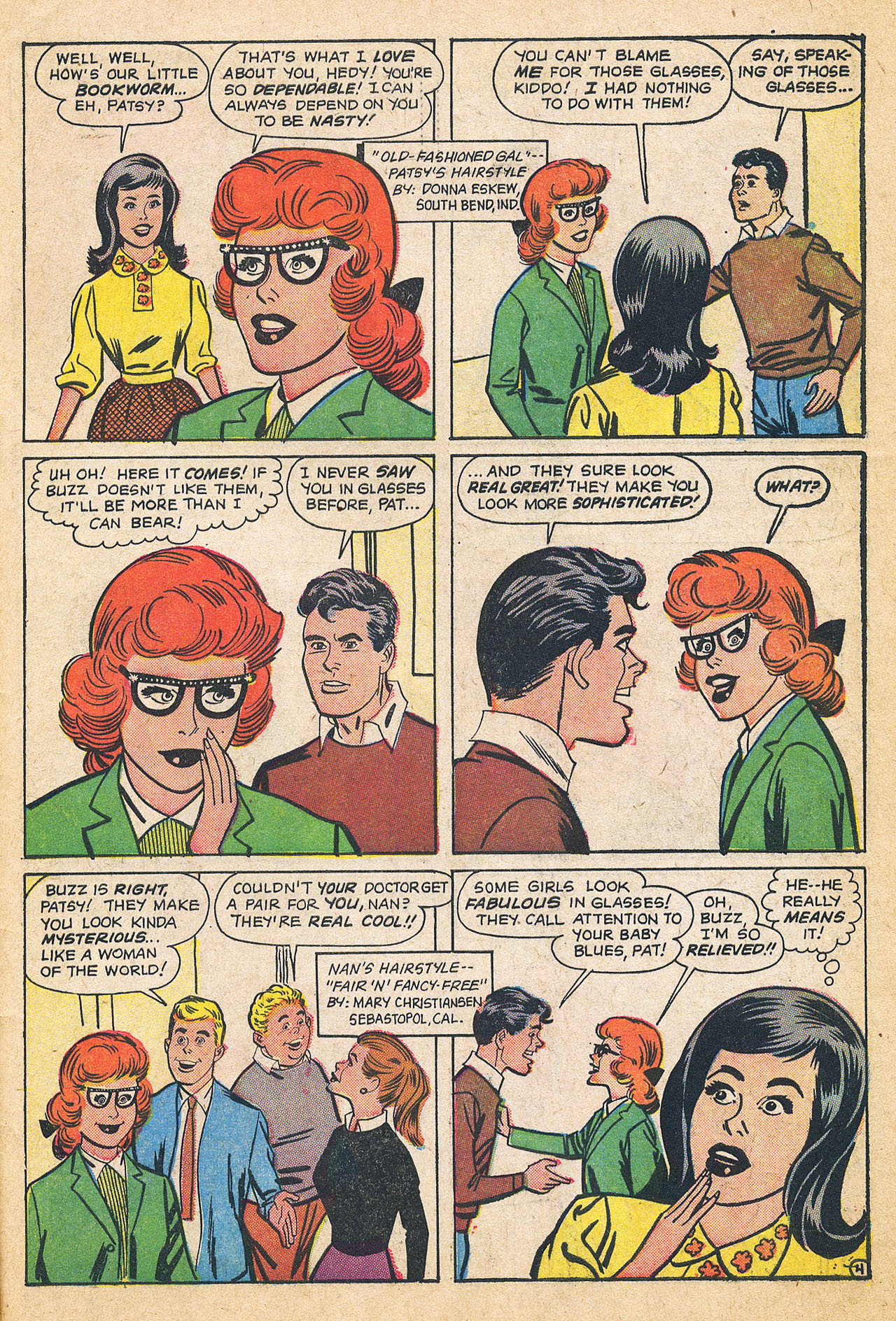 Read online Patsy and Hedy comic -  Issue #88 - 31