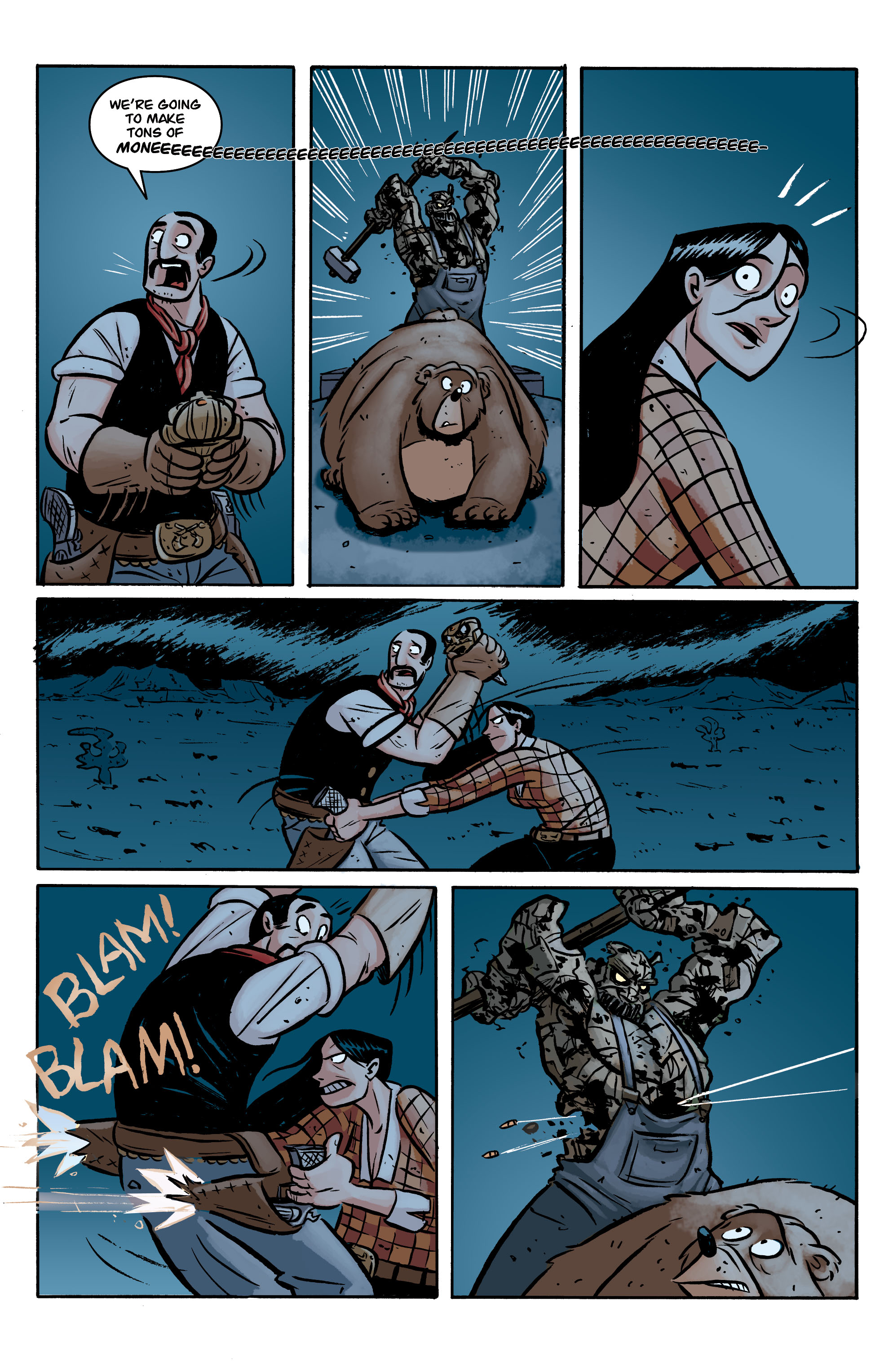Read online Reed Gunther comic -  Issue #3 - 16