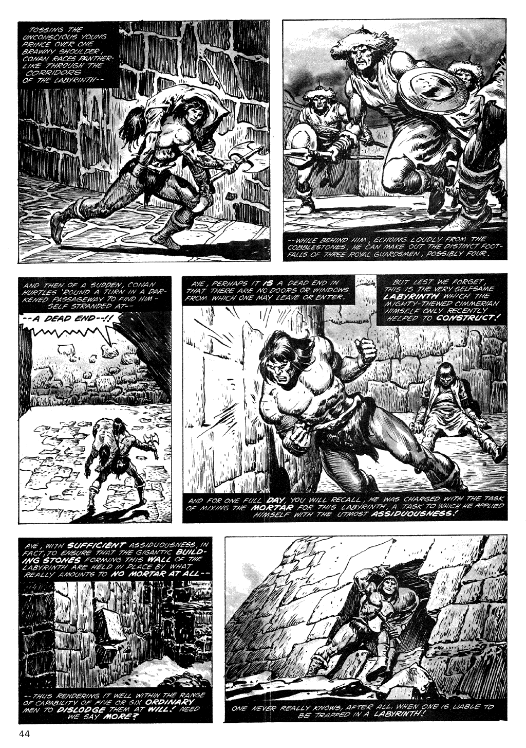 The Savage Sword Of Conan issue 71 - Page 44