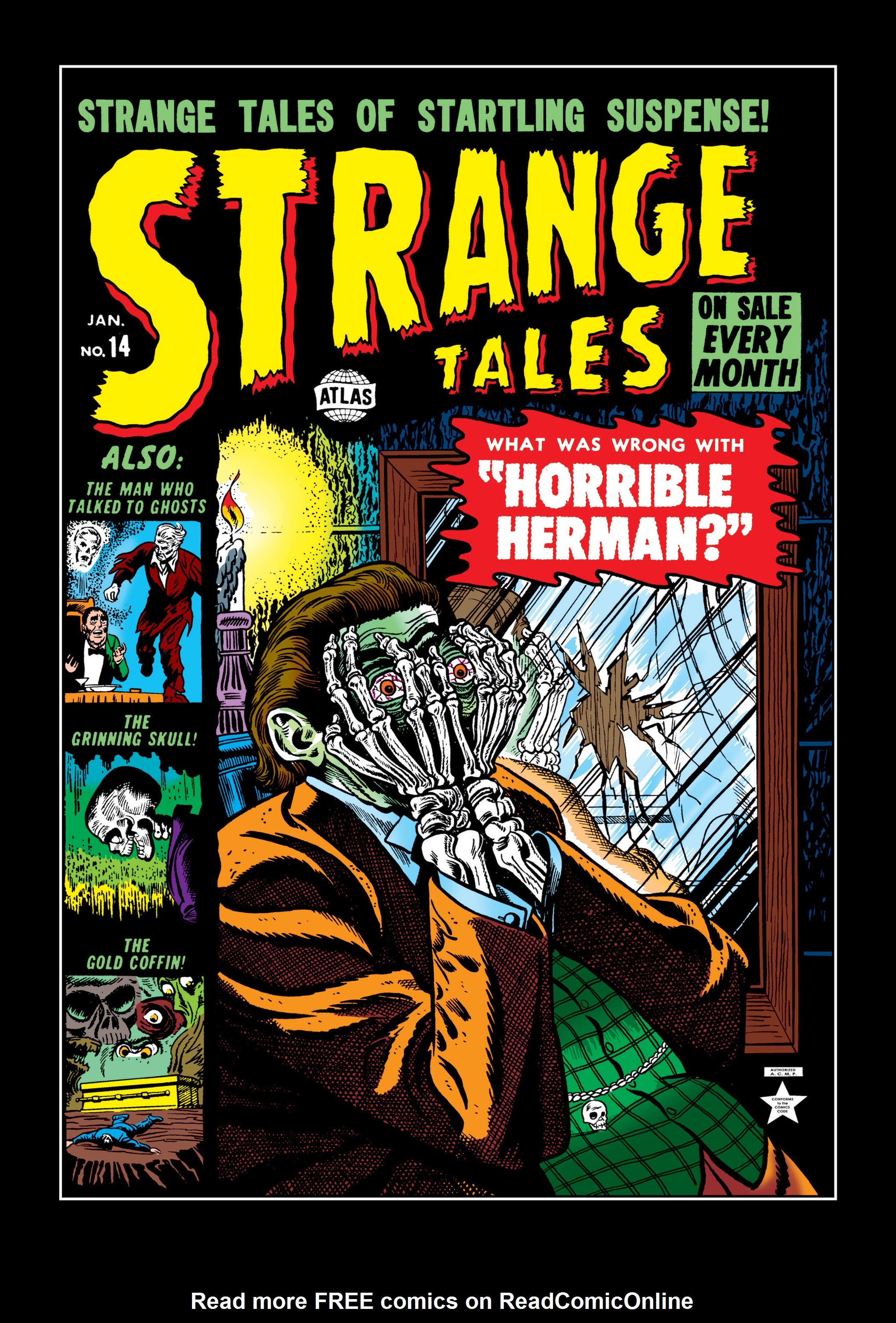 Read online Marvel Masterworks: Atlas Era Strange Tales comic -  Issue # TPB 2 (Part 1) - 90