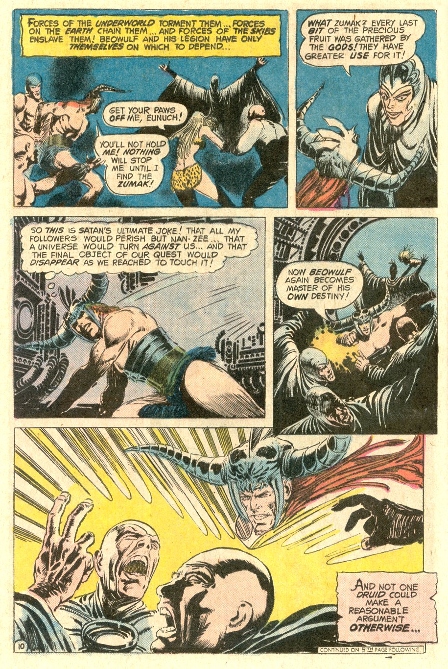 Read online Beowulf (1975) comic -  Issue #5 - 12