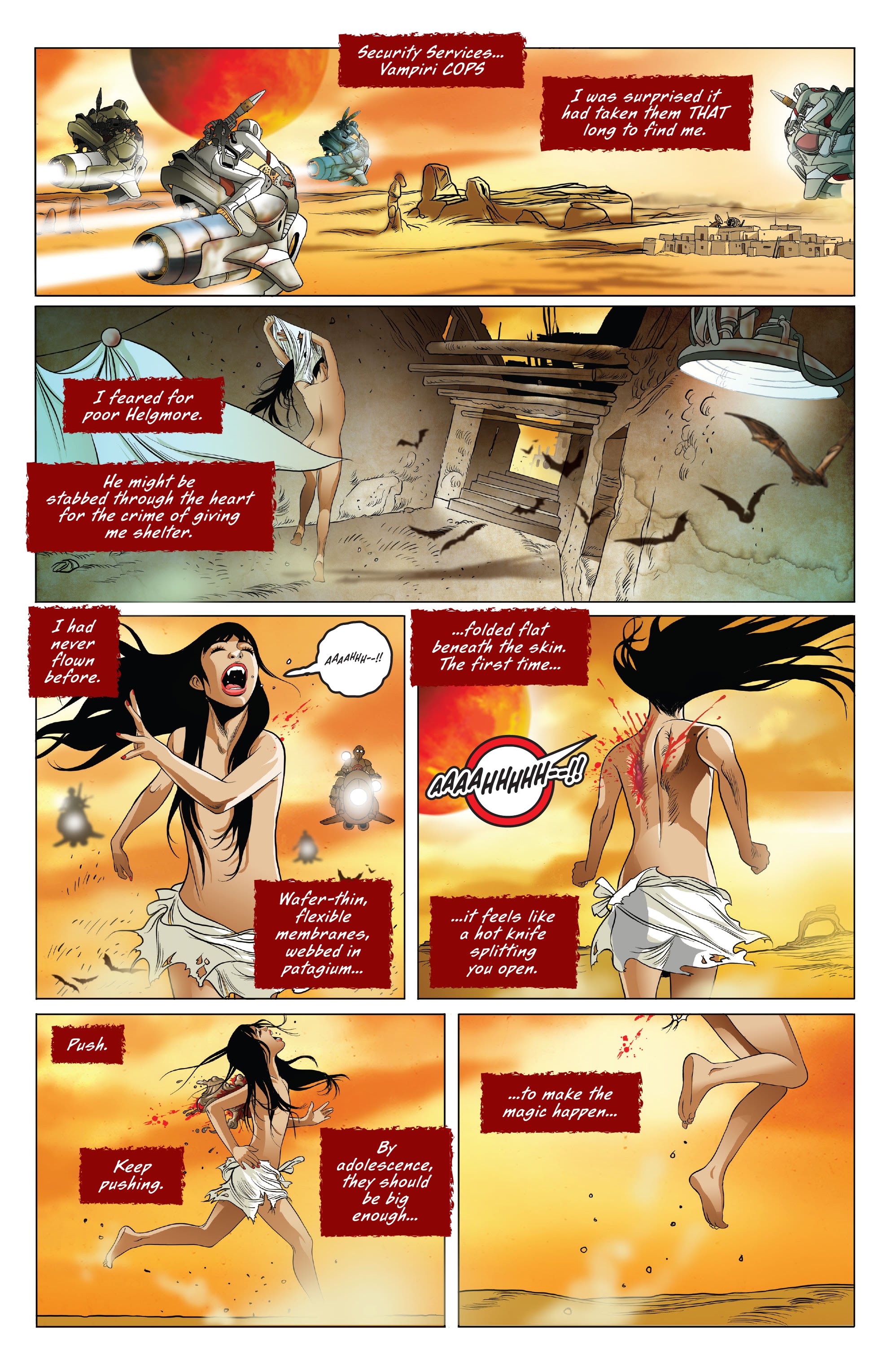 Read online Vampirella: Year One comic -  Issue #3 - 22