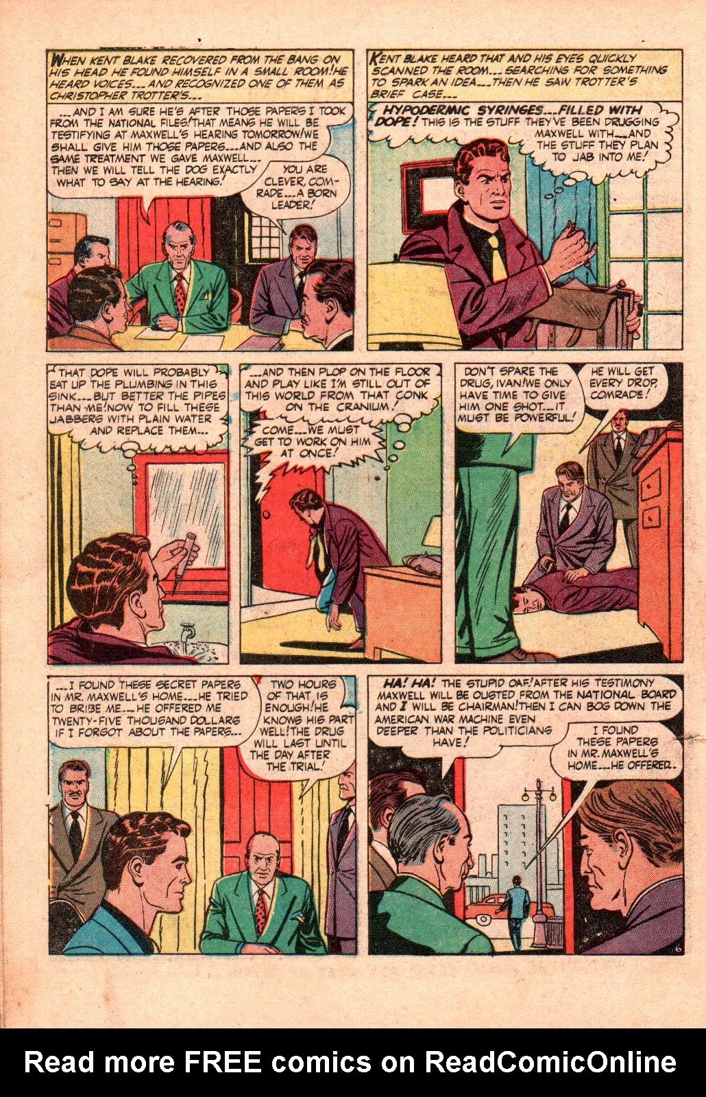 Read online Kent Blake of the Secret Service comic -  Issue #2 - 8