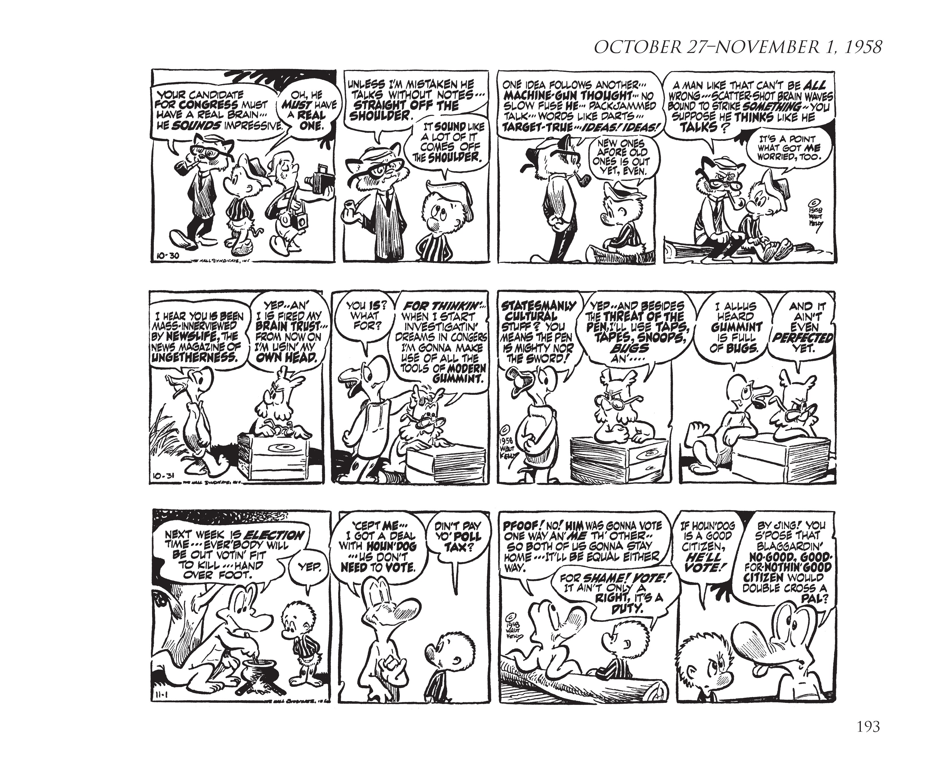 Read online Pogo by Walt Kelly: The Complete Syndicated Comic Strips comic -  Issue # TPB 5 (Part 3) - 2
