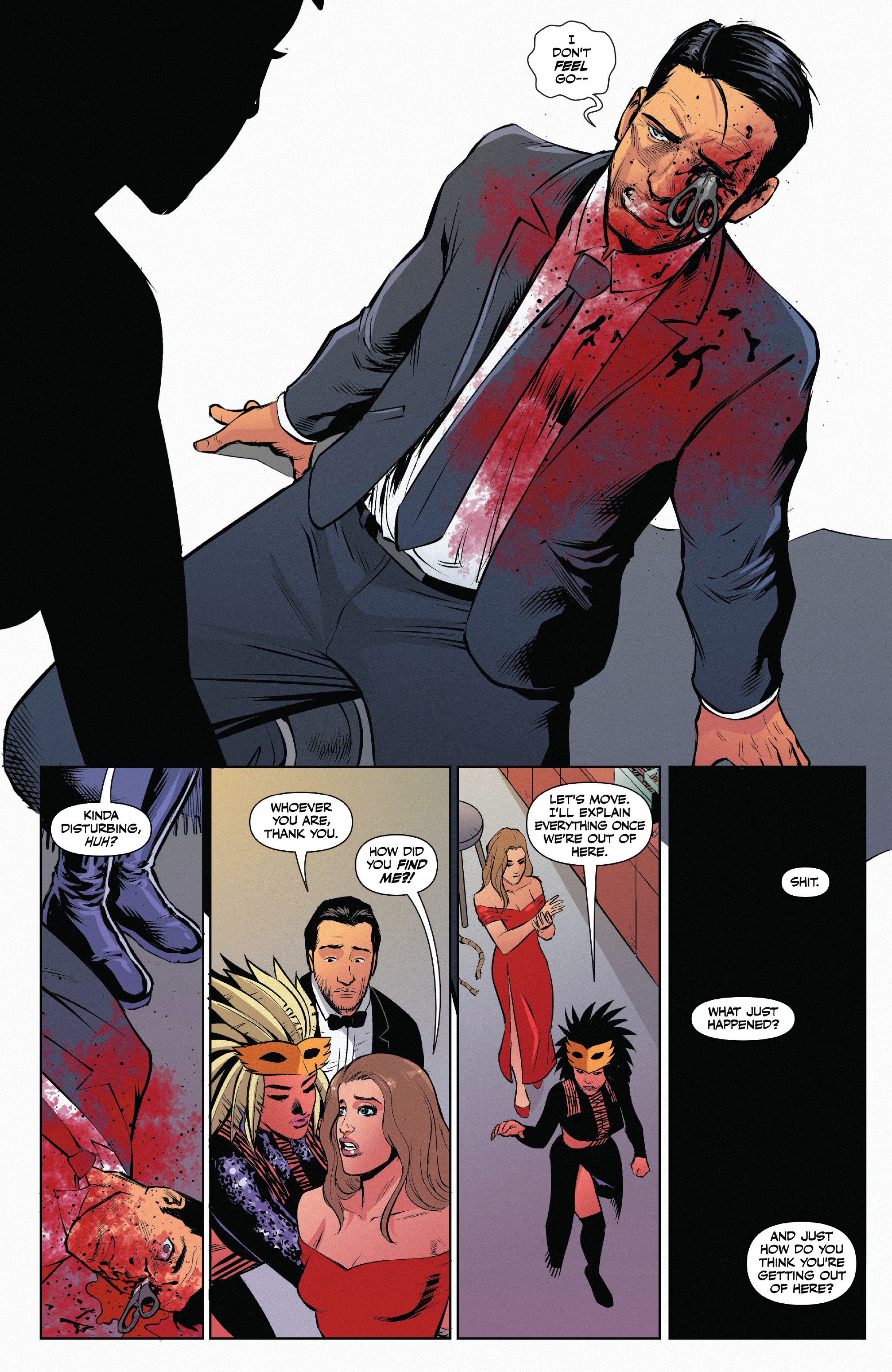 Read online Hellchild: Blood Money comic -  Issue #3 - 23