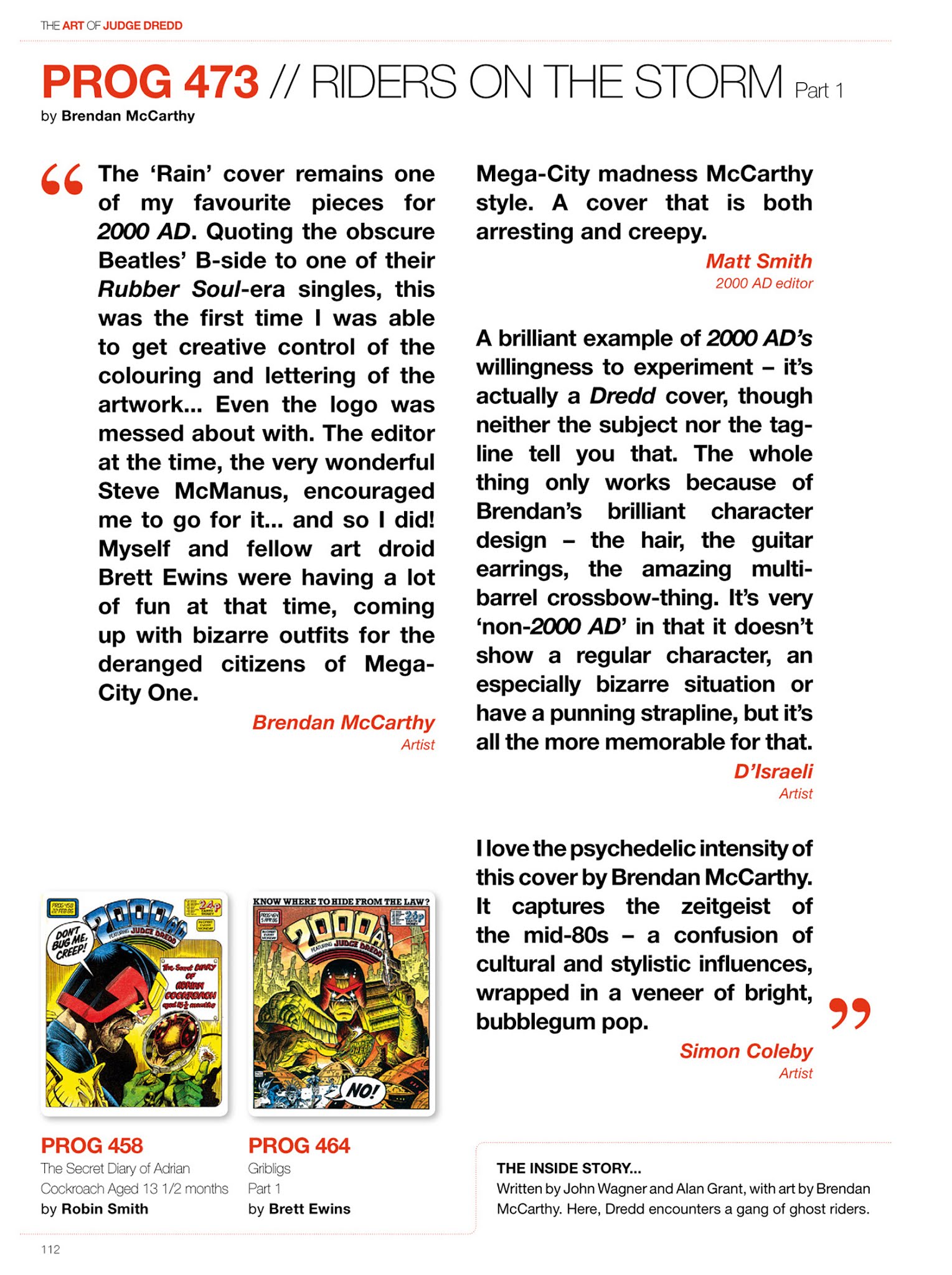 Read online The Art of Judge Dredd: Featuring 35 Years of Zarjaz Covers comic -  Issue # TPB (Part 2) - 21