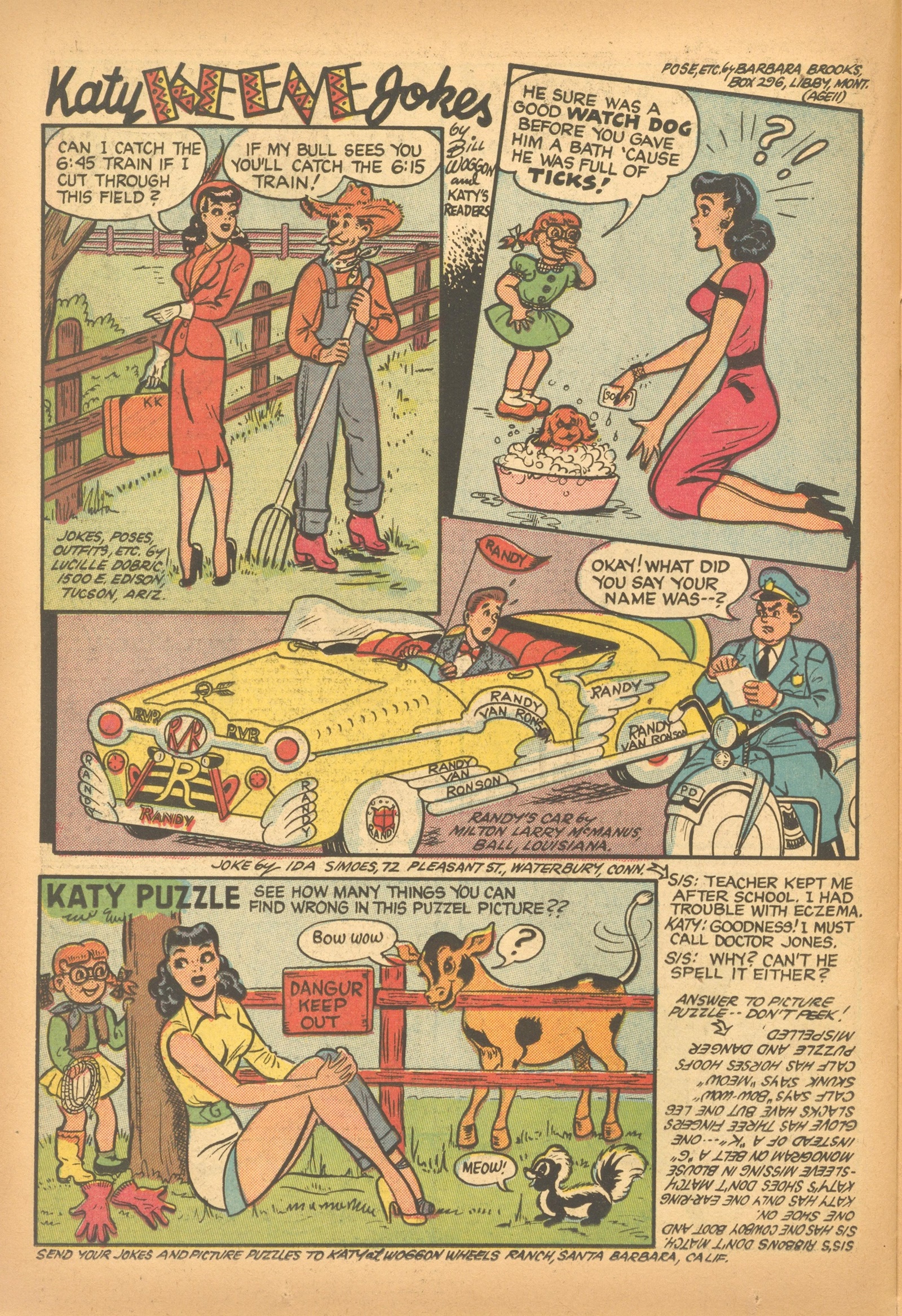 Read online Katy Keene (1949) comic -  Issue #15 - 26