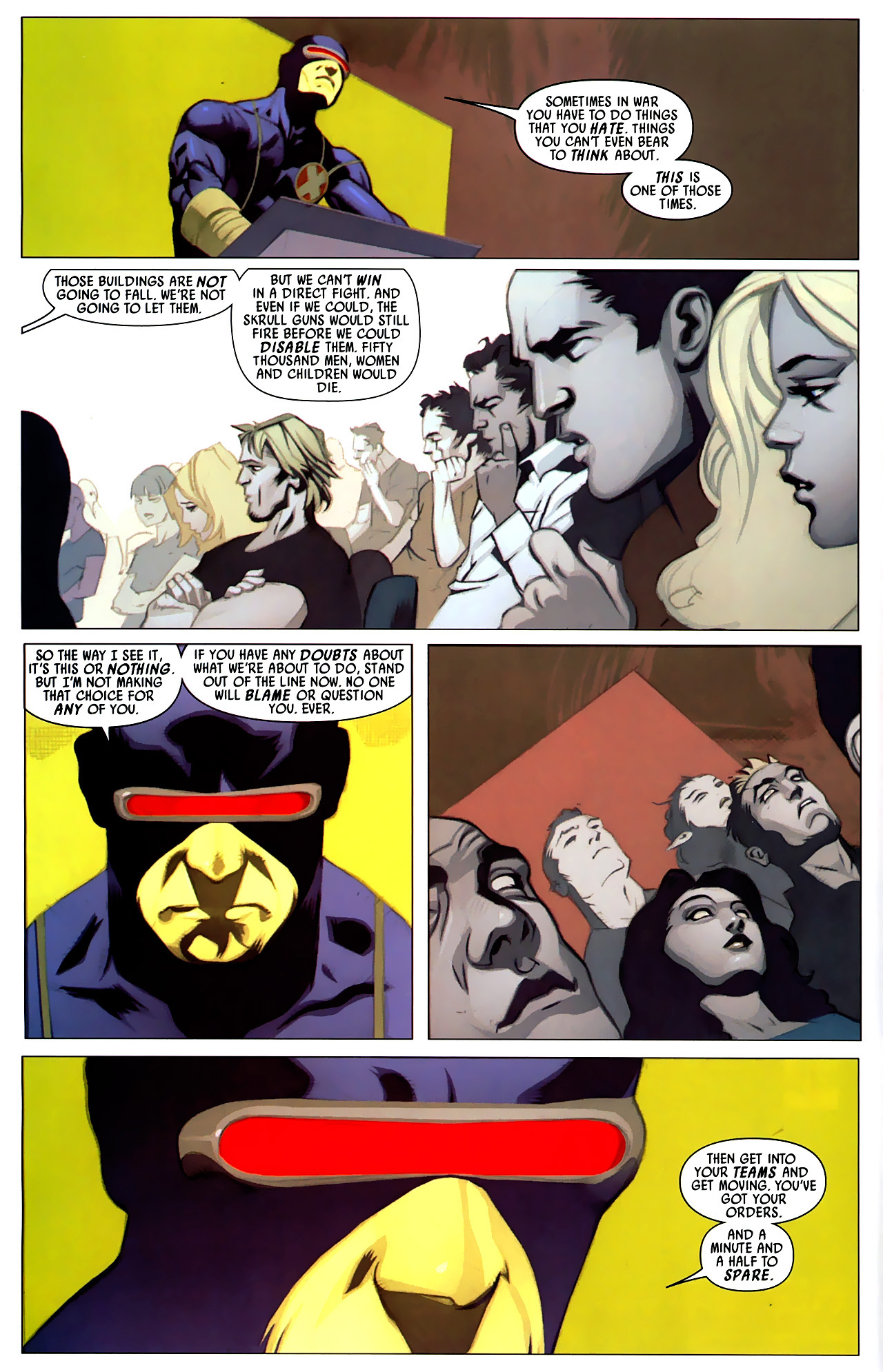 Read online Secret Invasion: X-Men comic -  Issue #4 - 8