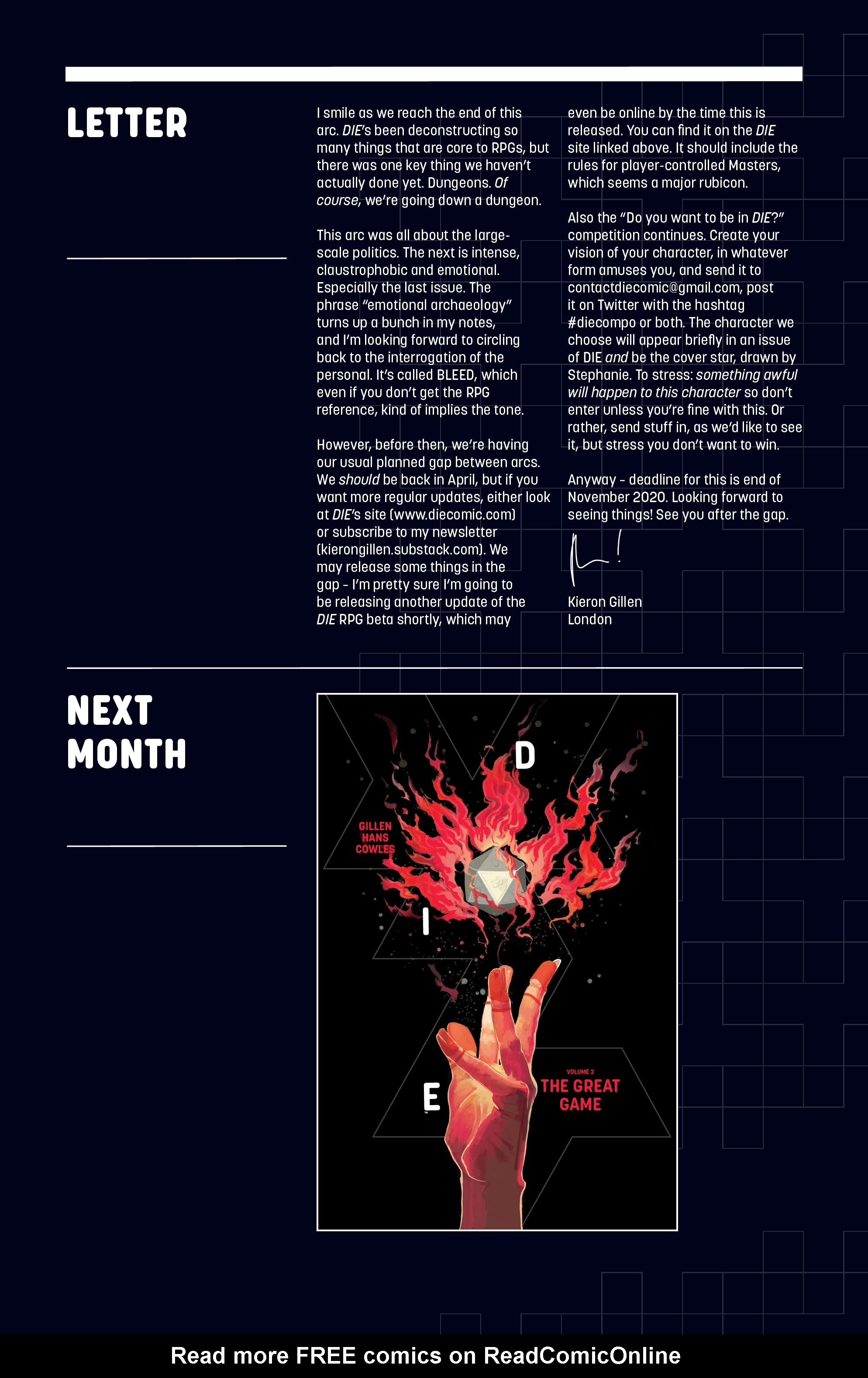 Read online Die comic -  Issue #15 - 29