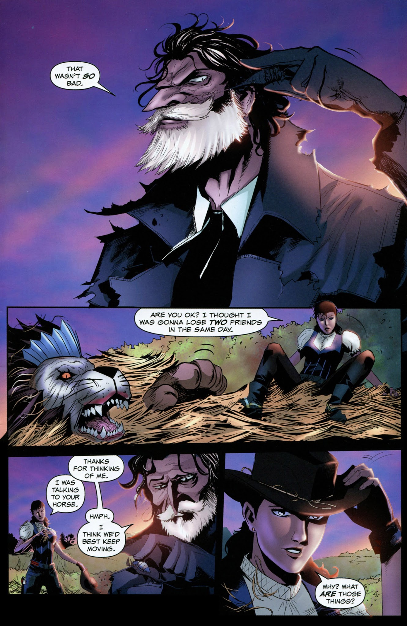 Read online The Legend of Oz: The Wicked West comic -  Issue #4 - 9