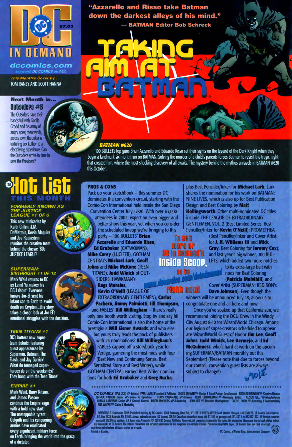 Read online Outsiders (2003) comic -  Issue #2 - 24