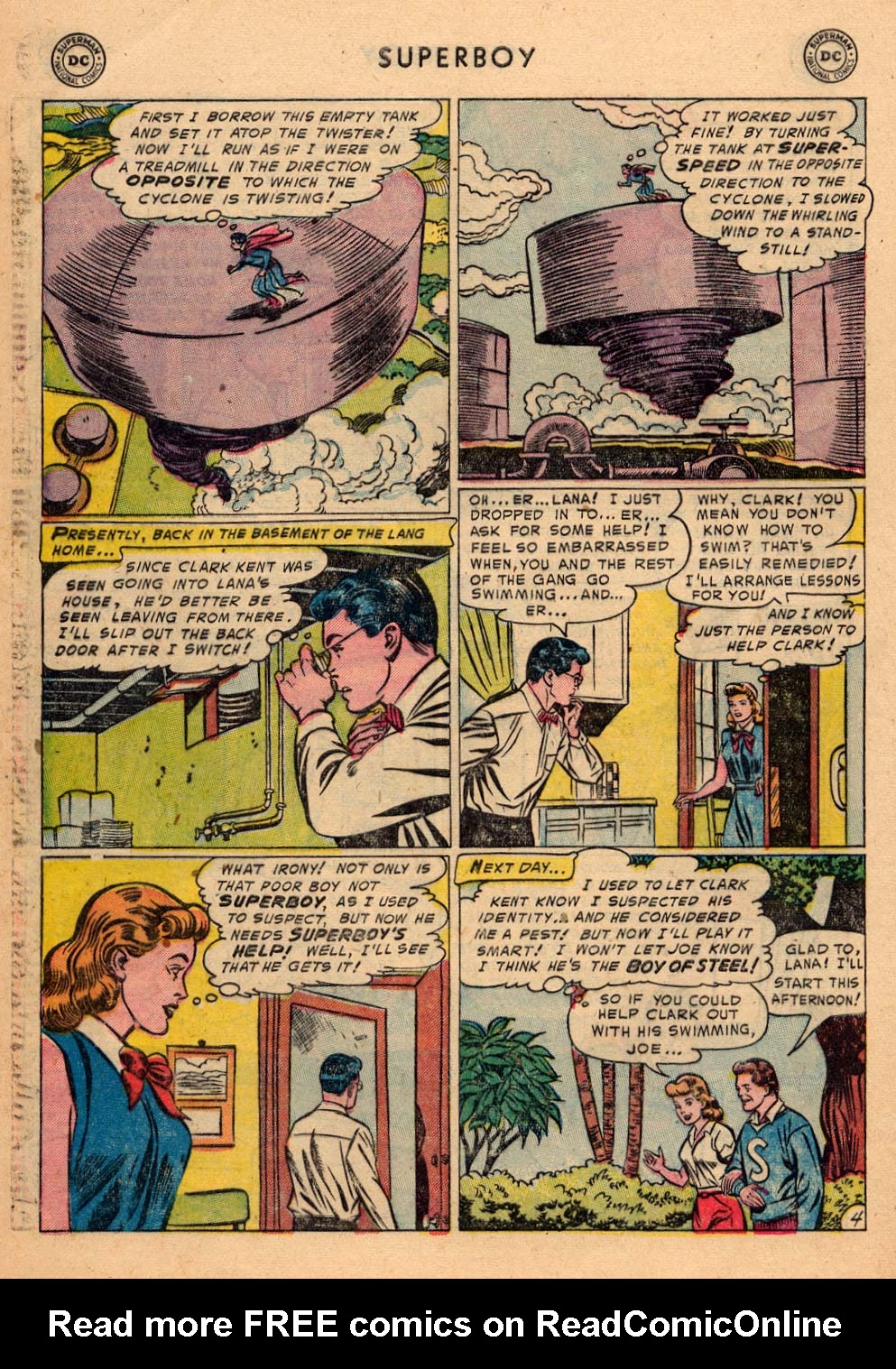 Read online Superboy (1949) comic -  Issue #26 - 30