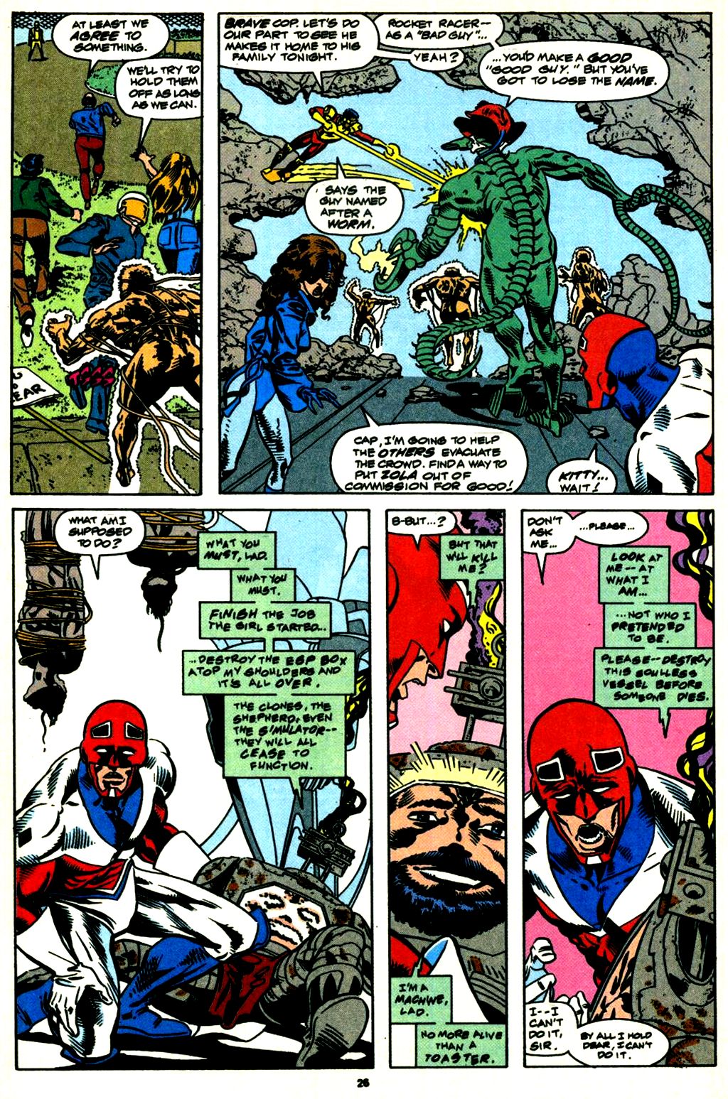 Read online Excalibur (1988) comic -  Issue #36 - 20