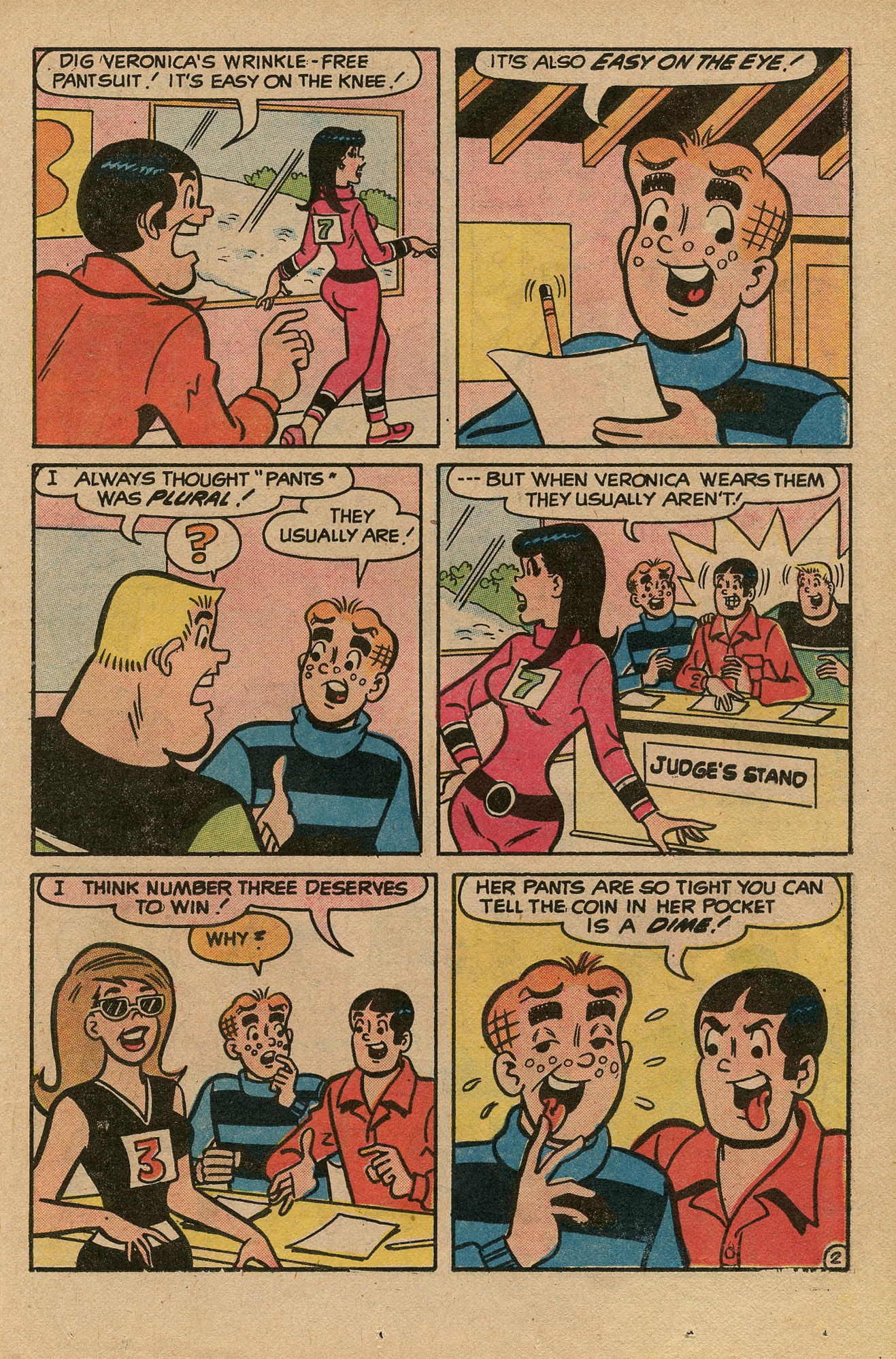 Read online Archie's TV Laugh-Out comic -  Issue #12 - 39
