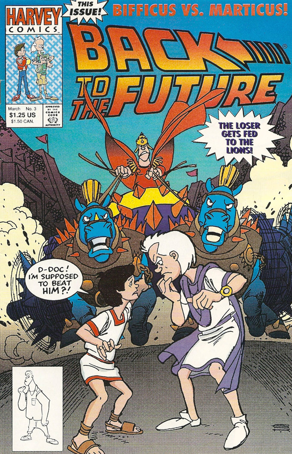 Read online Back to the Future (1991) comic -  Issue #3 - 1