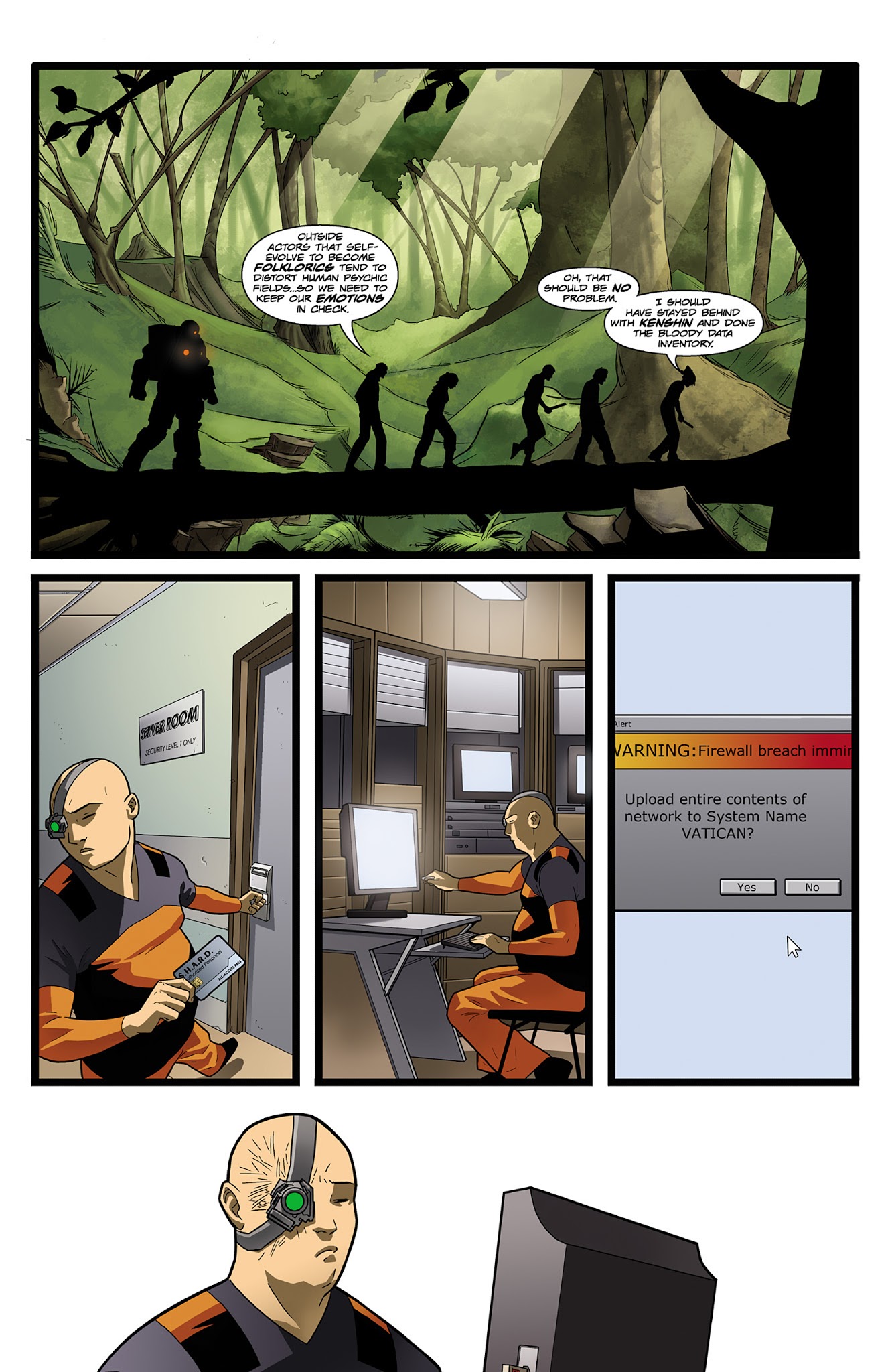 Read online S.H.O.O.T. First comic -  Issue #3 - 4