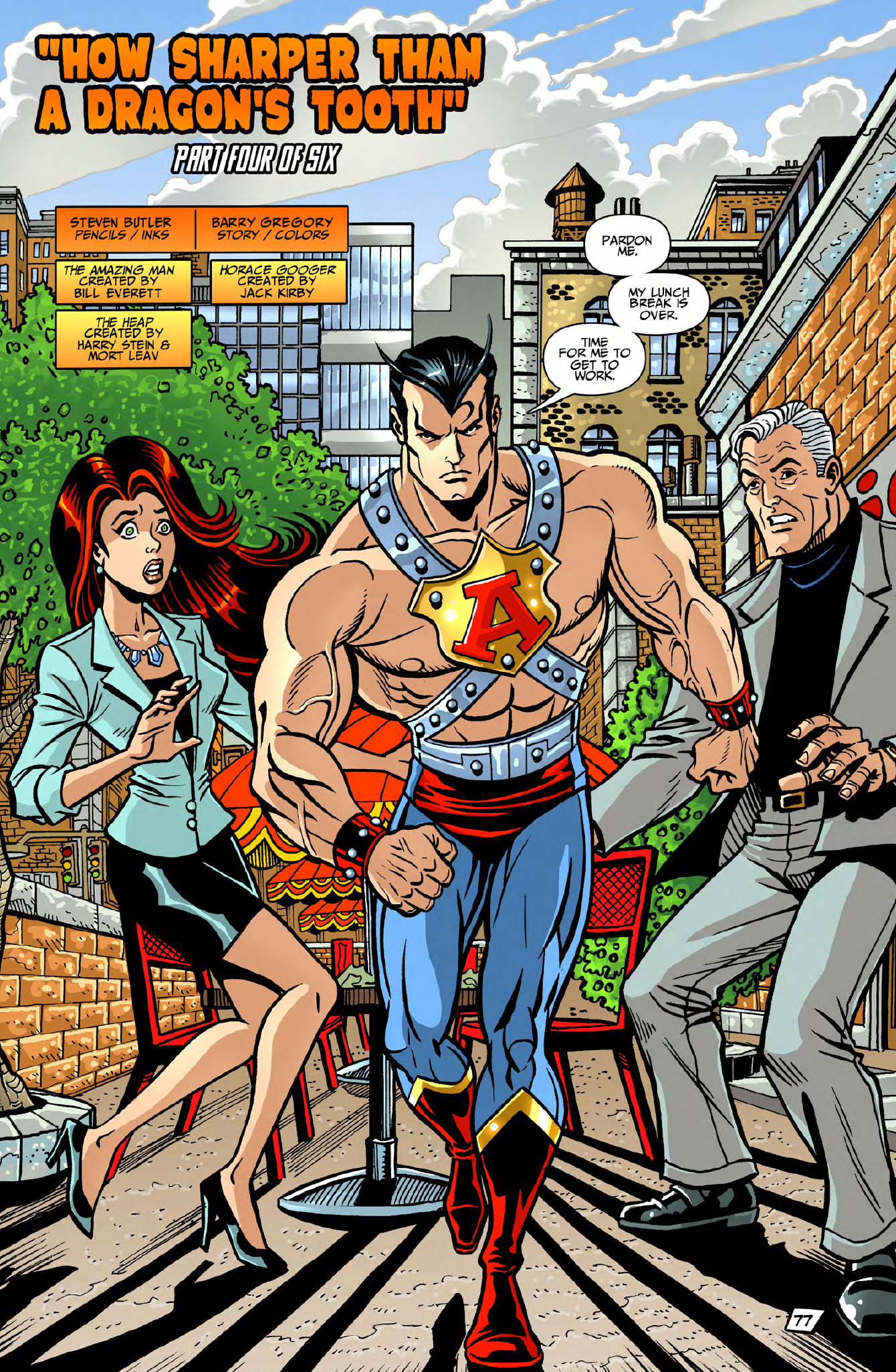 Read online John Aman Amazing Man comic -  Issue #4 - 7