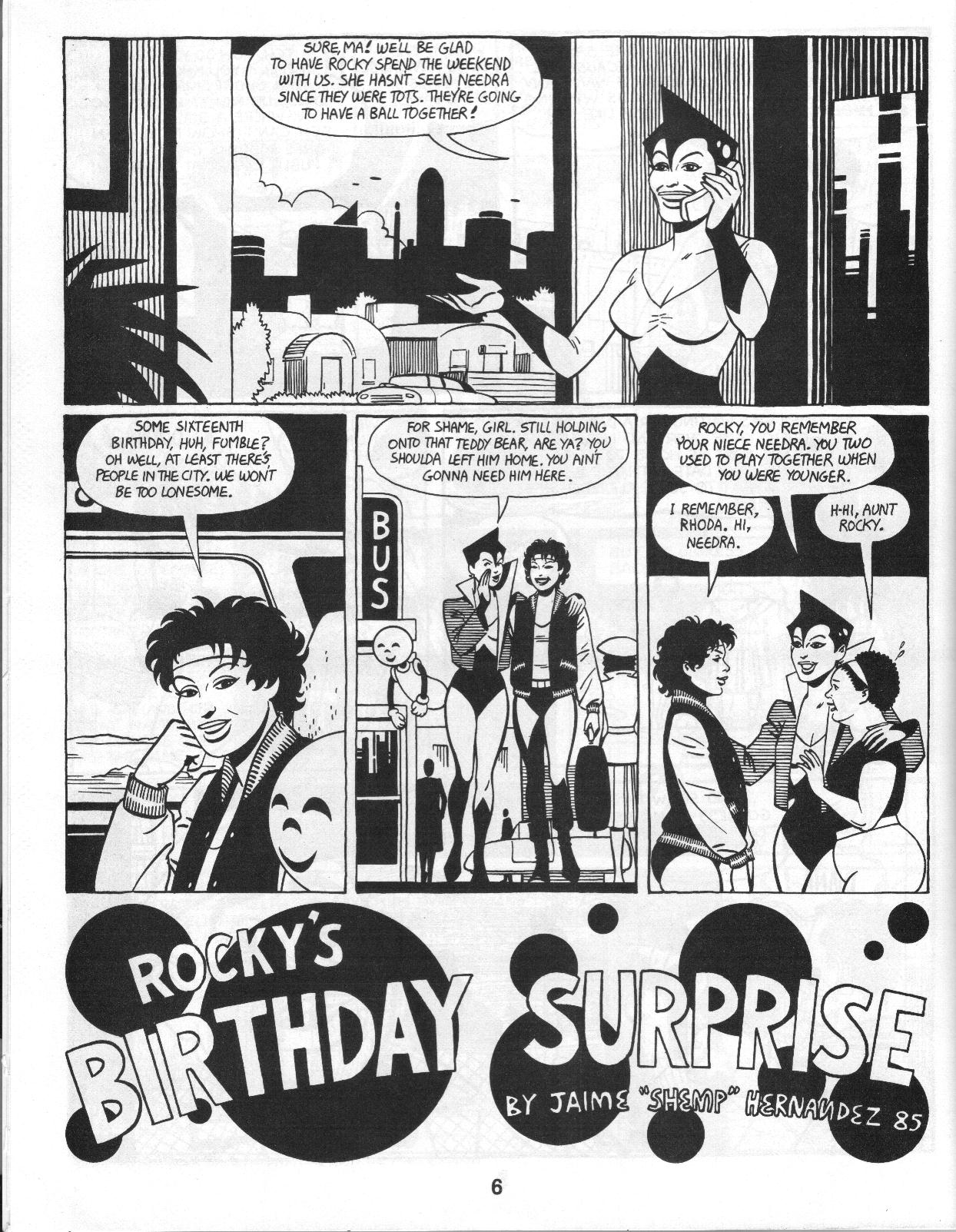 Read online Love and Rockets (1982) comic -  Issue #12 - 8