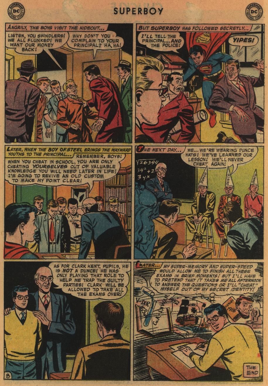 Read online Superboy (1949) comic -  Issue #66 - 19
