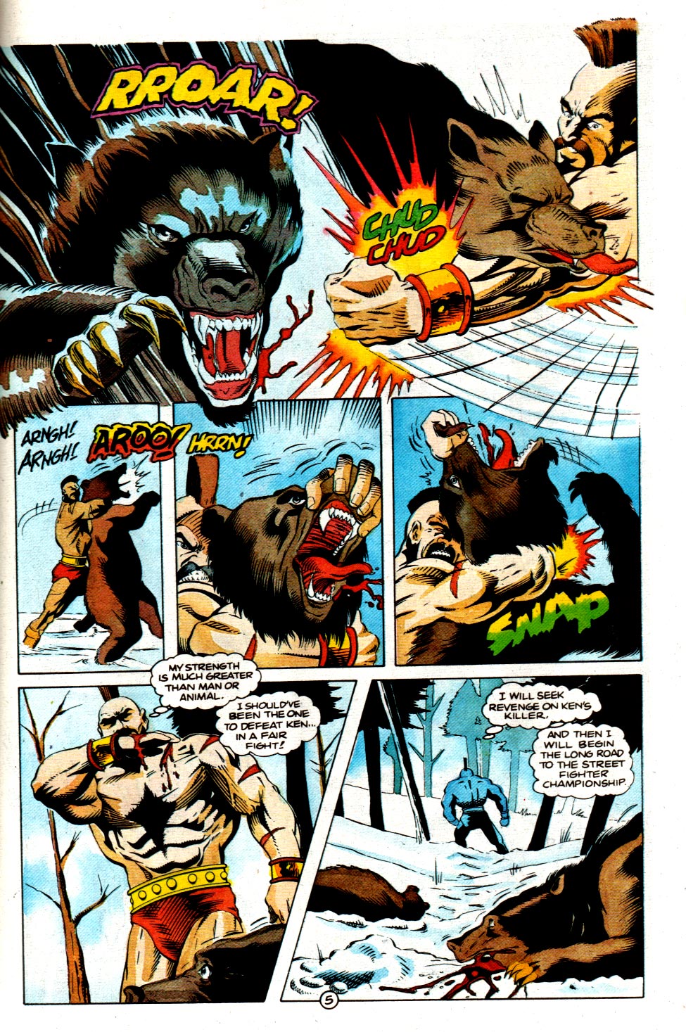 Street Fighter (1991) issue 3 - Page 5