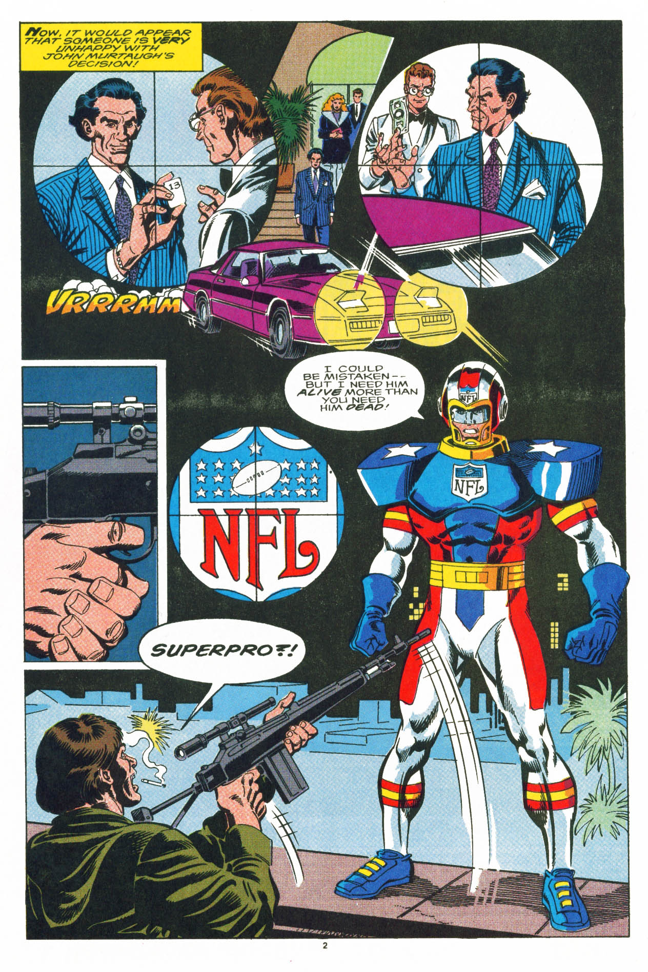 Read online NFL SuperPro comic -  Issue #1 - 3